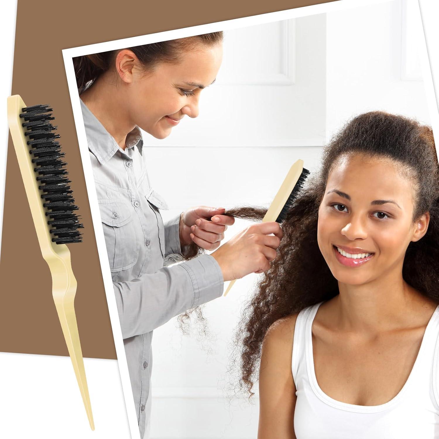 Set de Cepillos y Peines para Cabello Geiserailie 3 Pcs Beige