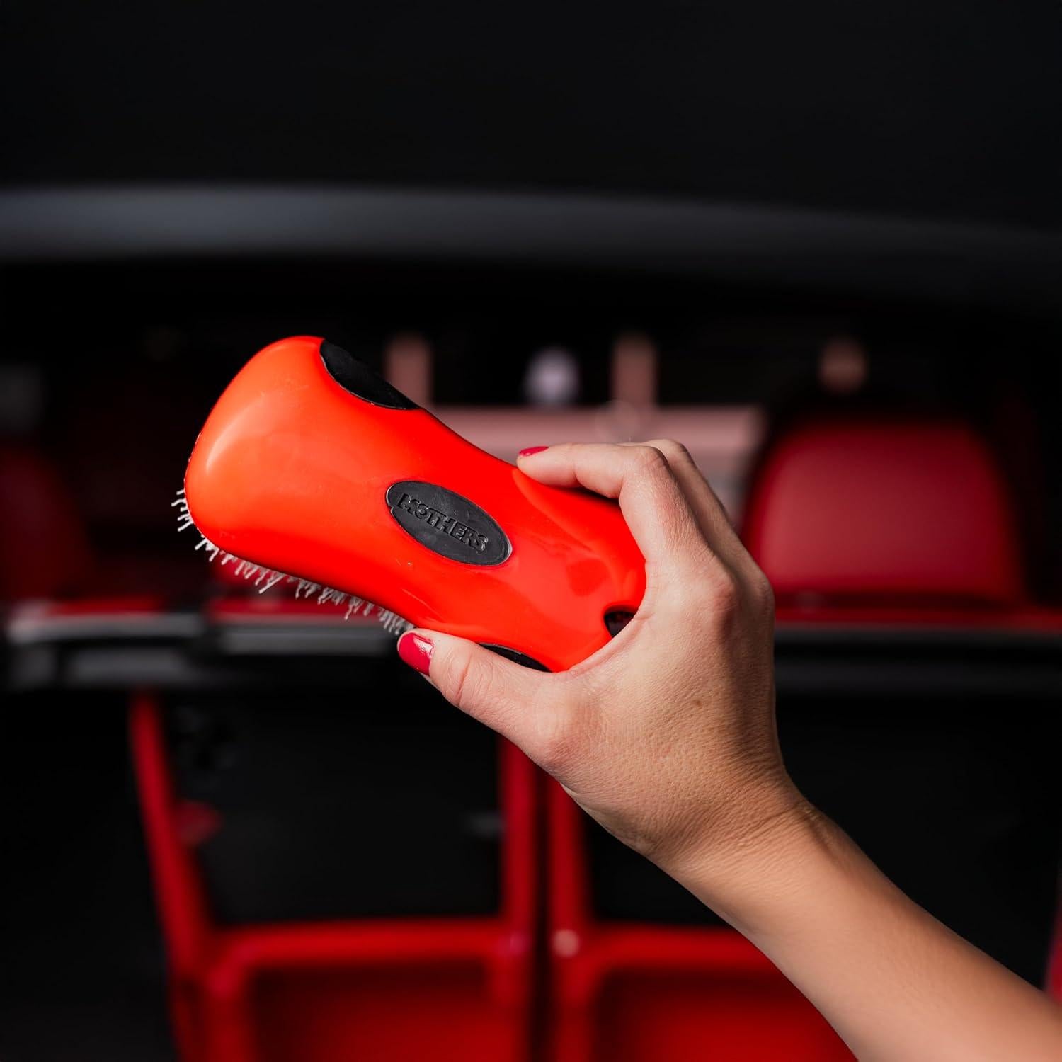 Cepillo de Cerdas Duras Mothers 155901 para Alfombras y Tapicería