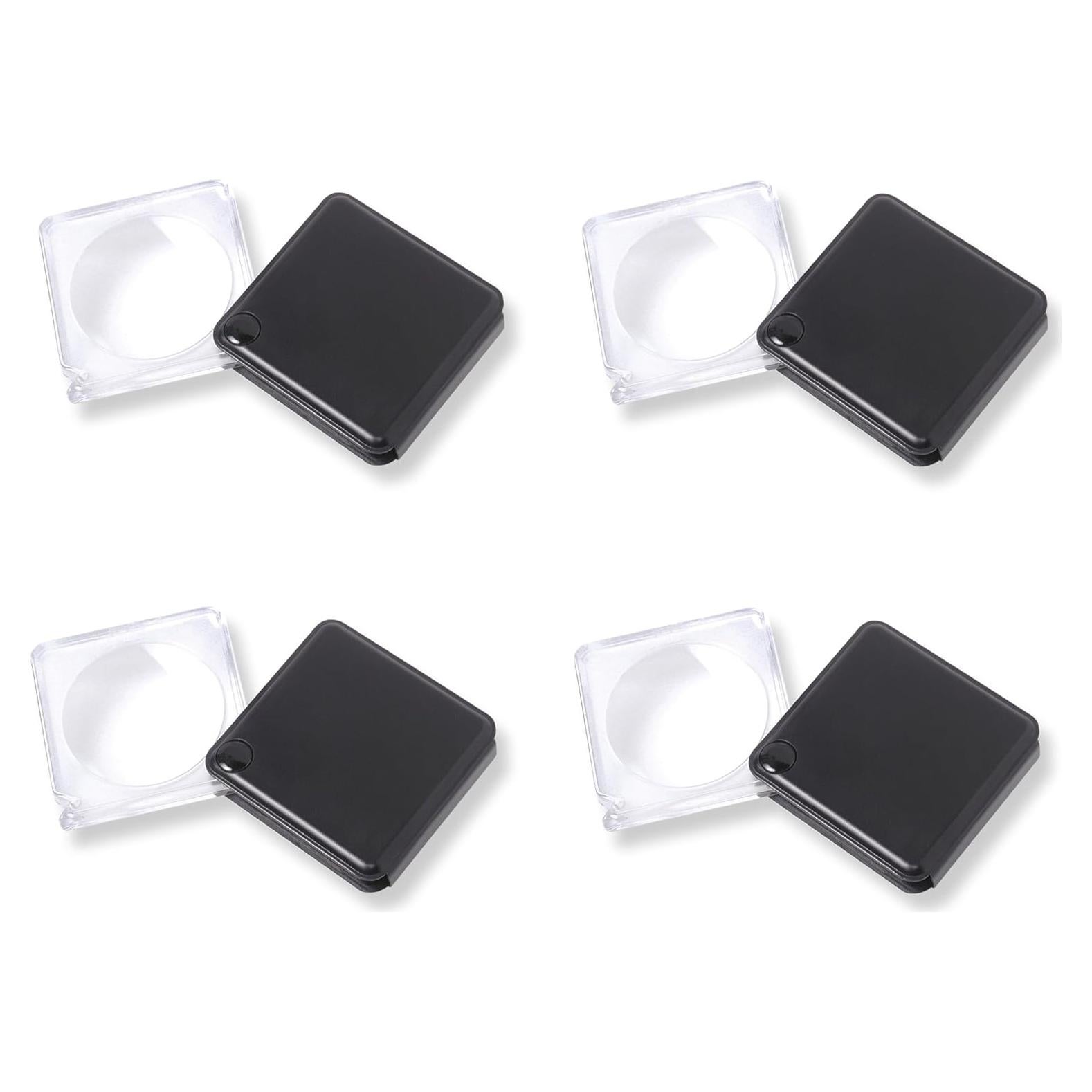 Lupa de Bolsillo Abatible Carson MagniFlip 3x - Set de 4