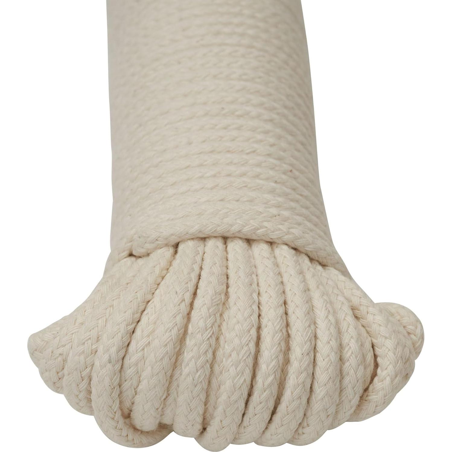 Cuerda de Ropa de Algodón Esenciales para el Hogar 30.48 m