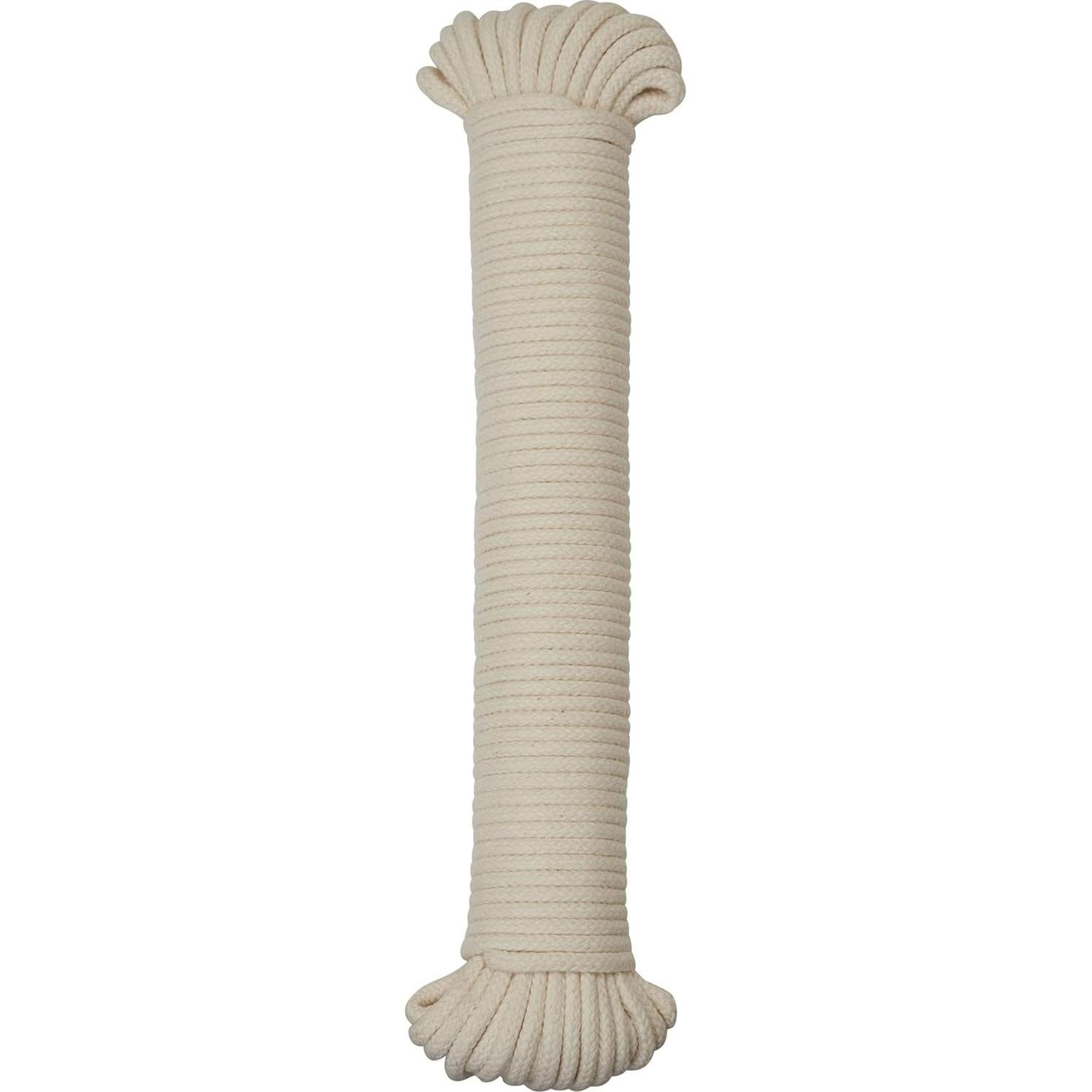 Cuerda de Ropa de Algodón Esenciales para el Hogar 30.48 m