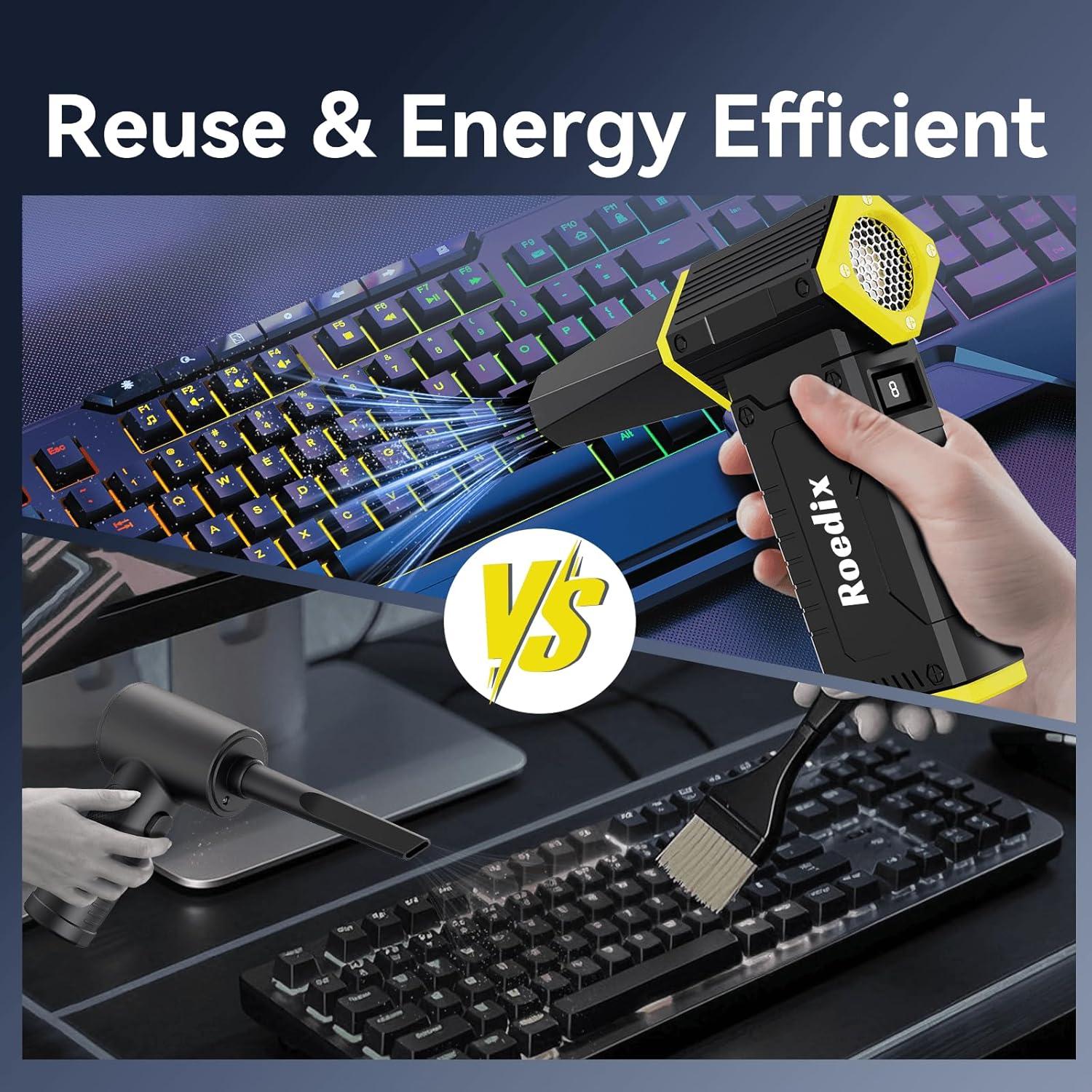 Soplador de Aire Comprimido Roedix R9 Ultra 10000mAh 8 Velocidades