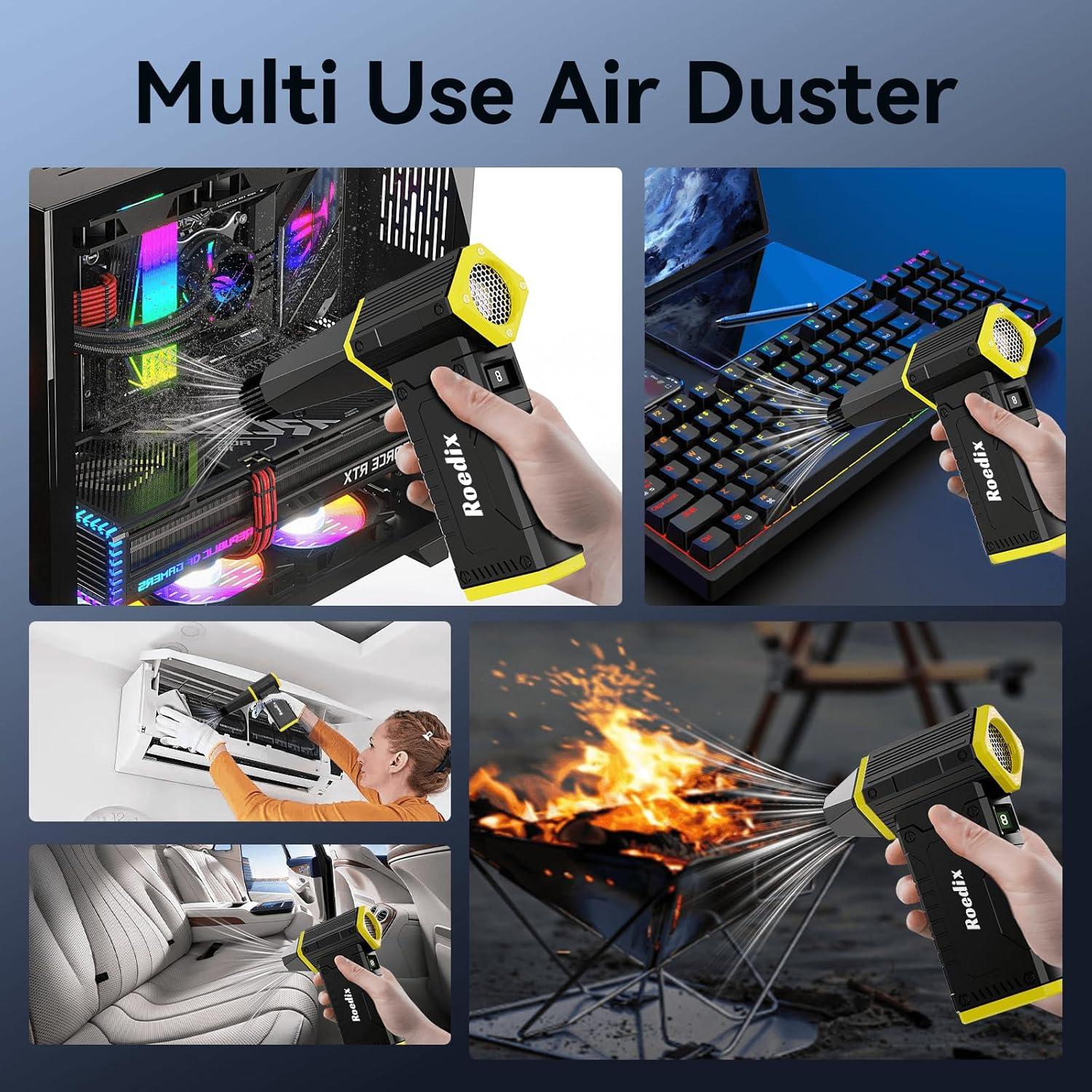 Soplador de Aire Comprimido Roedix R9 Ultra 10000mAh 8 Velocidades