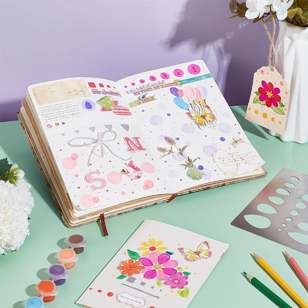 Plantilla de Metal INFUNLY Geométrica 15.6 cm para Manualidades