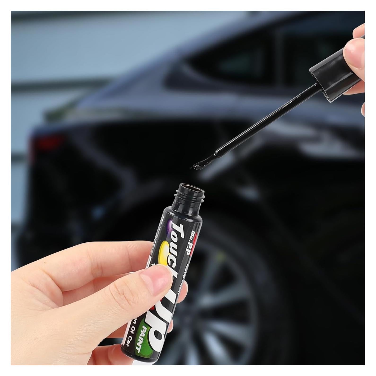Pintura de Retoque para Coches FITEV 12ml Negra Brillante