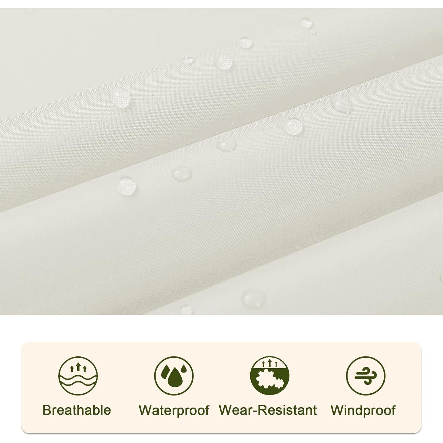 Poncho de Lluvia Unisex SaphiRose con Capucha y Bolsillos