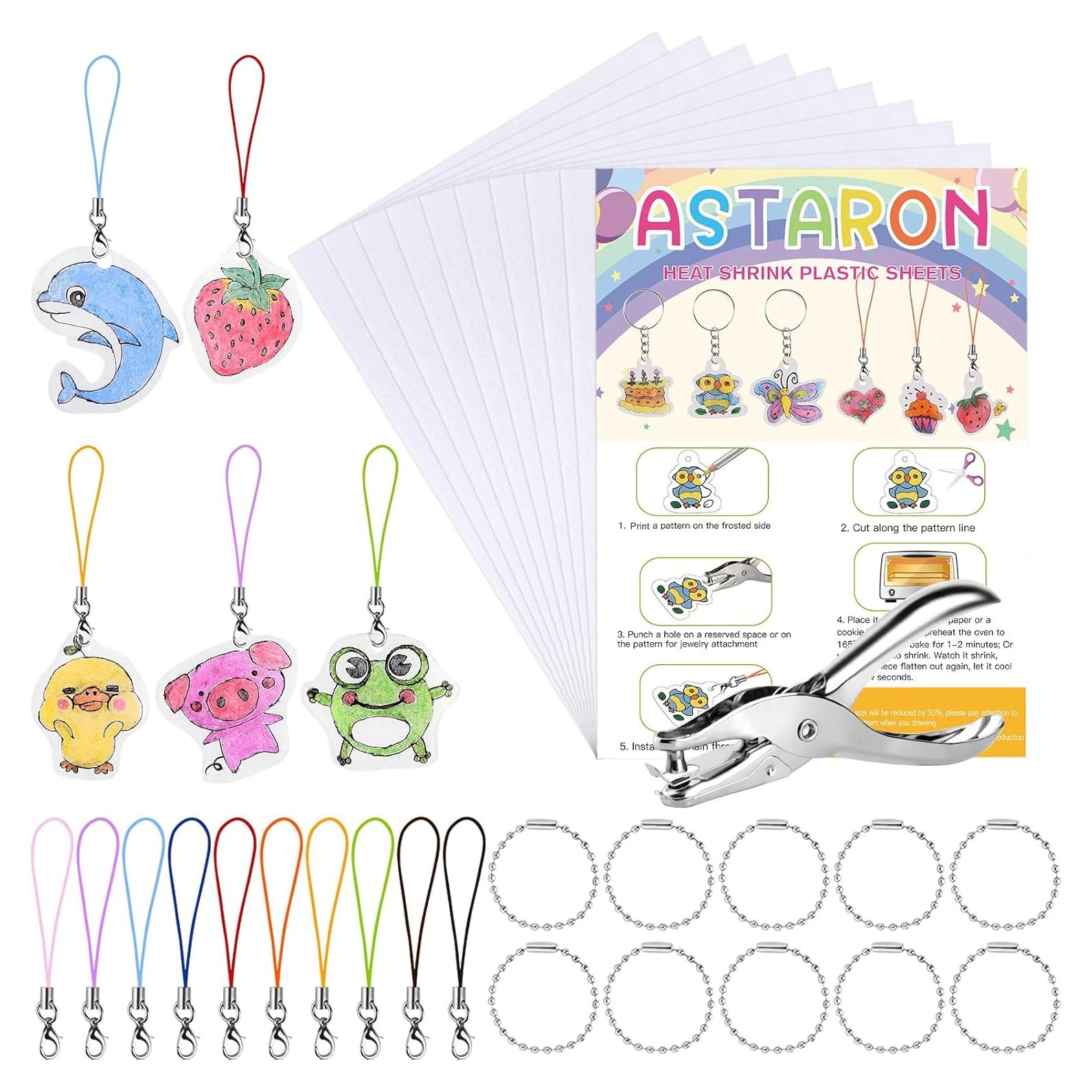 Kit de Hojas de Plástico Retráctil ASTARON 10 Pcs A4