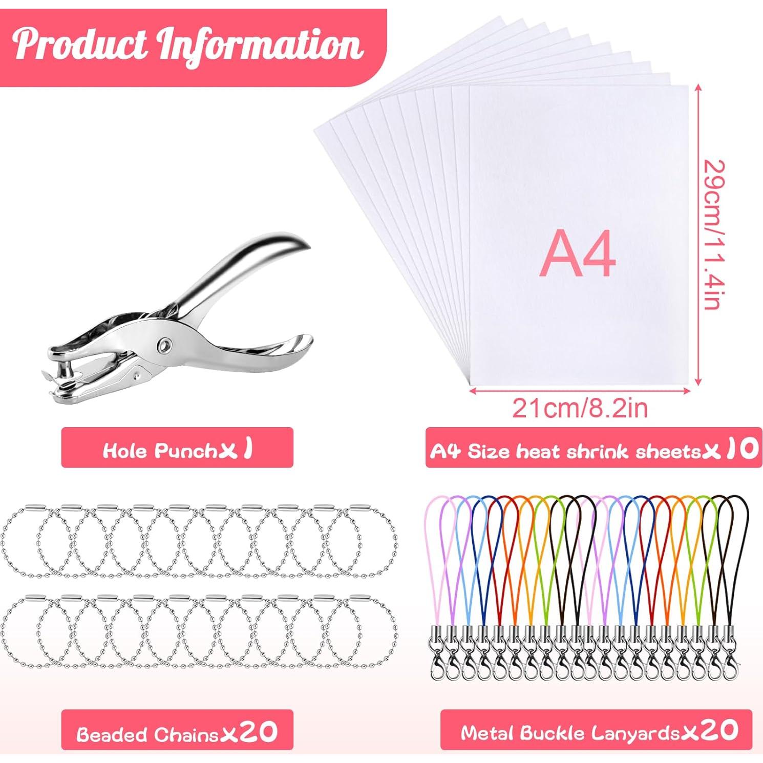 Kit de Hojas de Plástico Retráctil ASTARON 10 Pcs A4