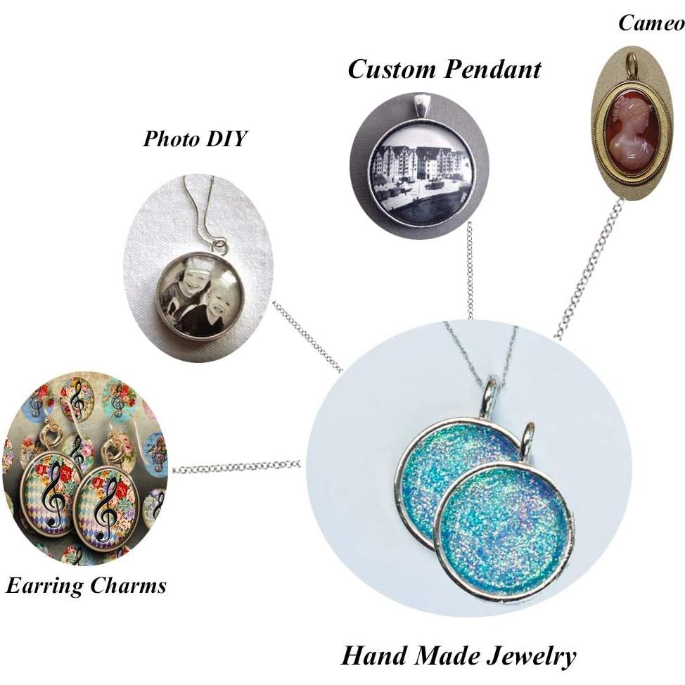 Bandejas de Colgante de Acero Inoxidable LANBEIDE 10mm 50Pcs