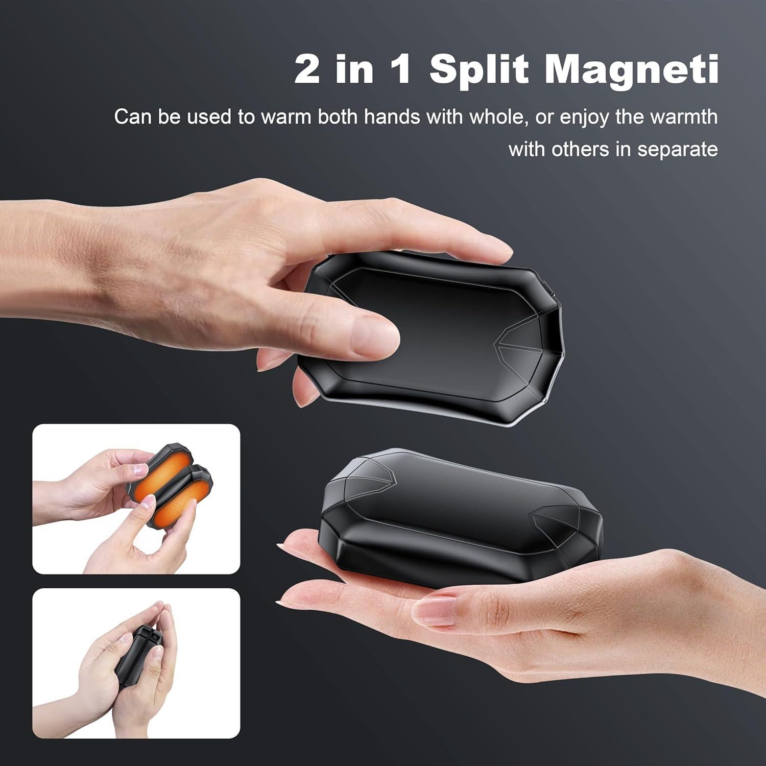 Calentador de Manos Recargable KOMPMP BD-01 2 en 1 USB