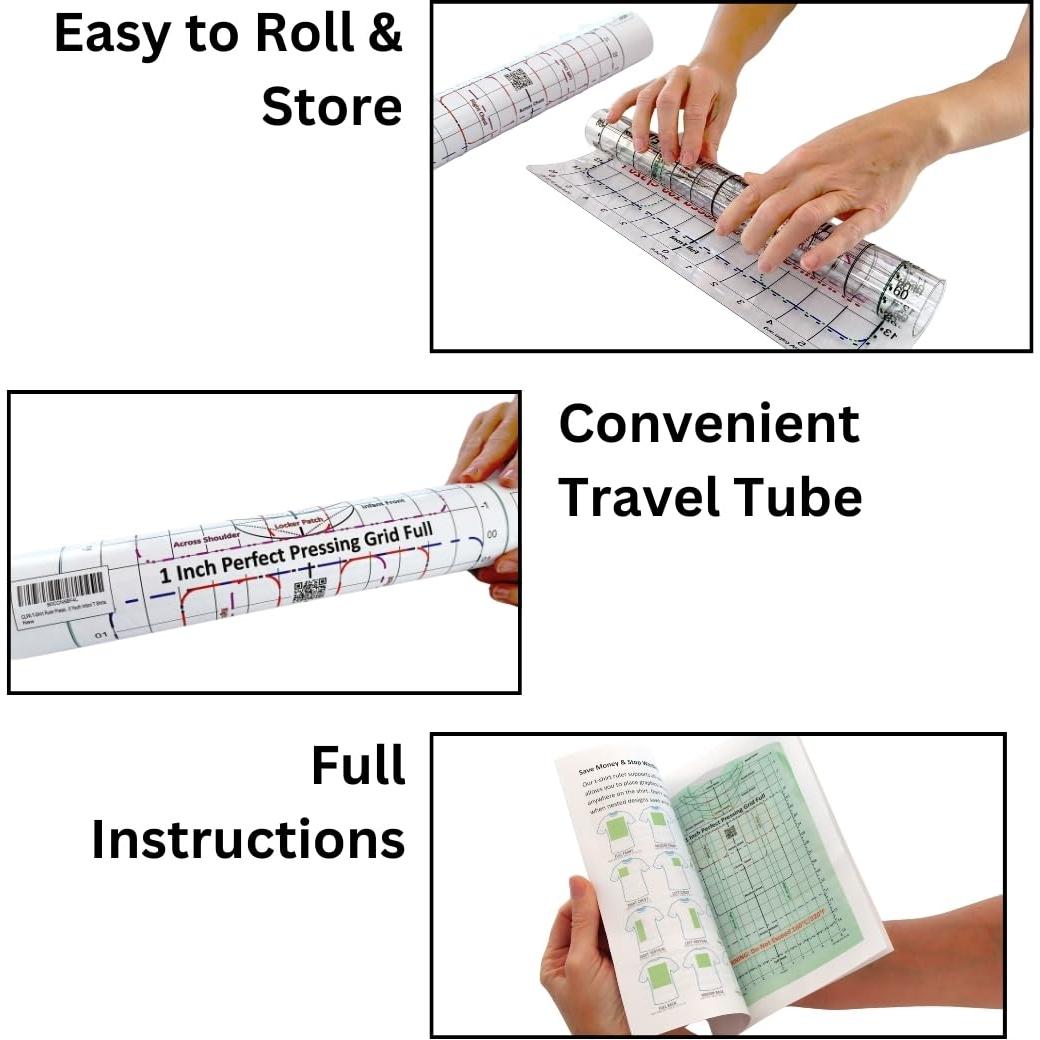 Guía de Prensado para Camisetas MTT PL - Alineación Precisa