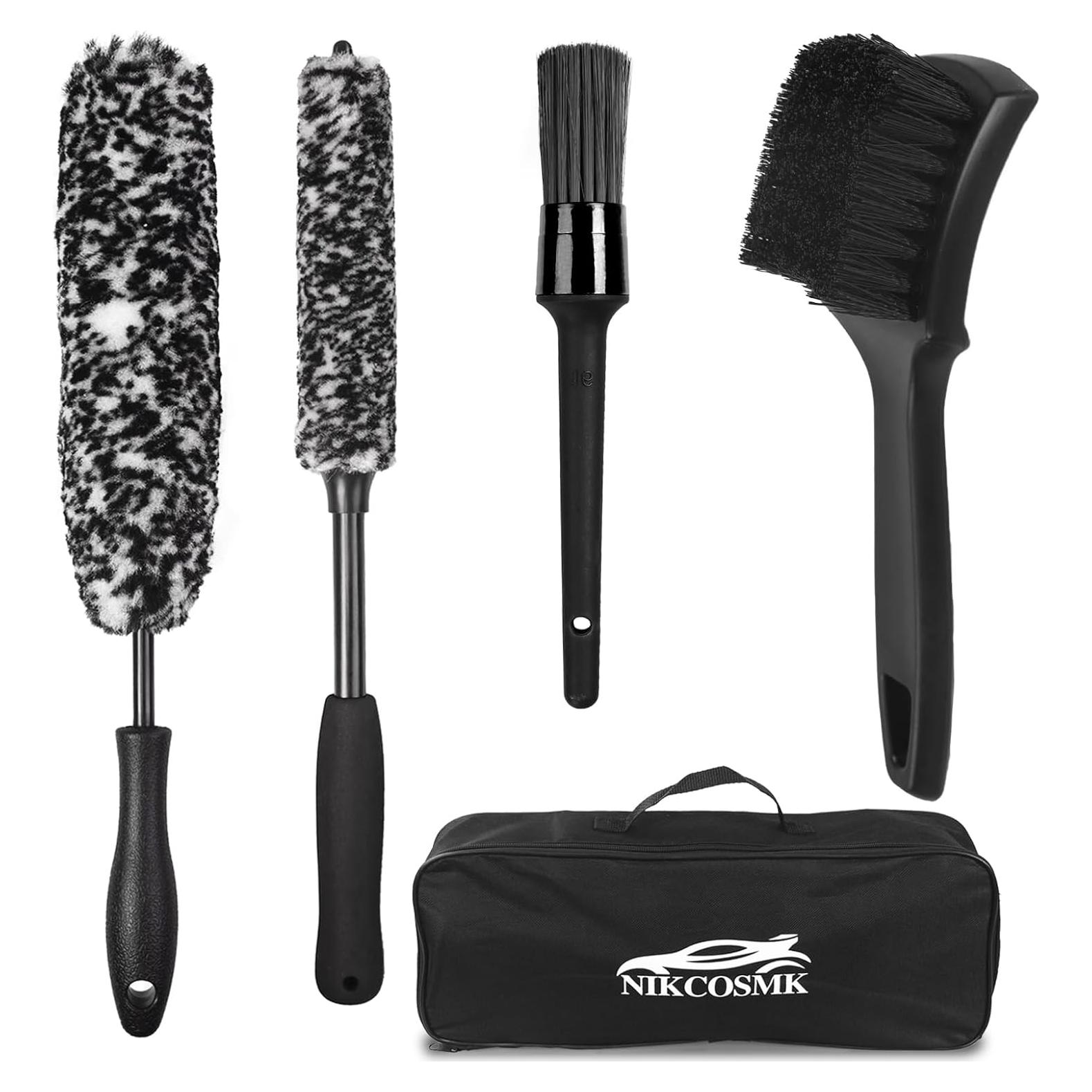 Juego de Cepillos Limpiadores de Ruedas NIKCOSMK - 5 Piezas