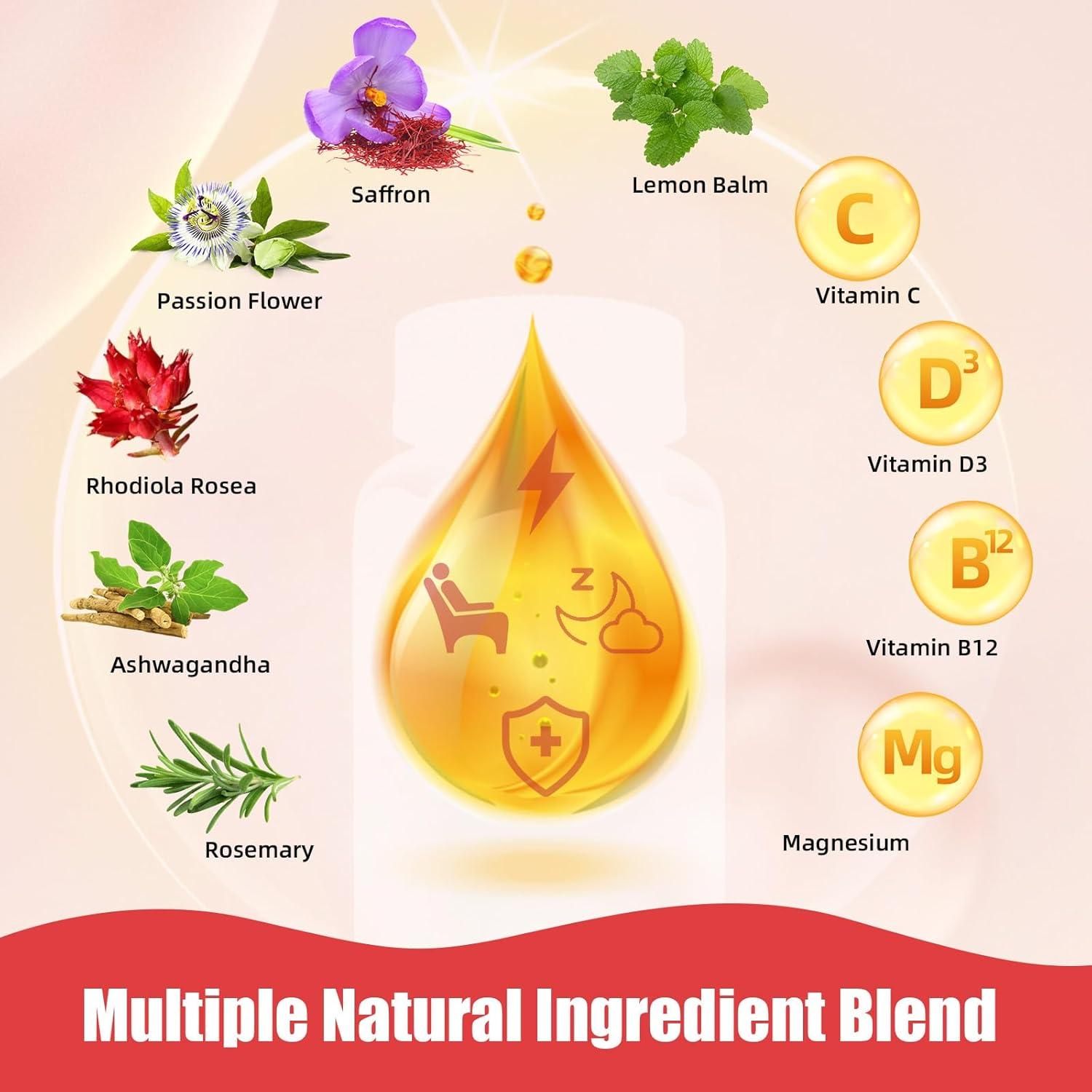 Gomitas de Azafrán Orgánico Wellcatcher 60 Unidades Sabor Fresa