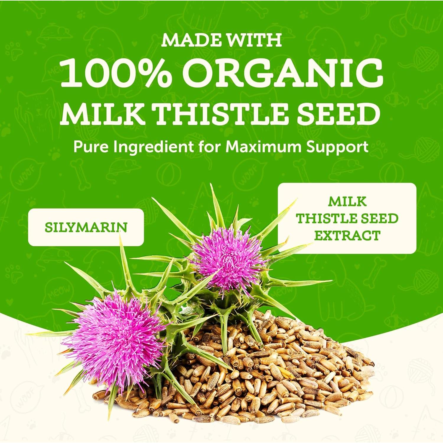 Suplemento Cardo Mariano Esencial de Animales 30ml para Perros y Gatos