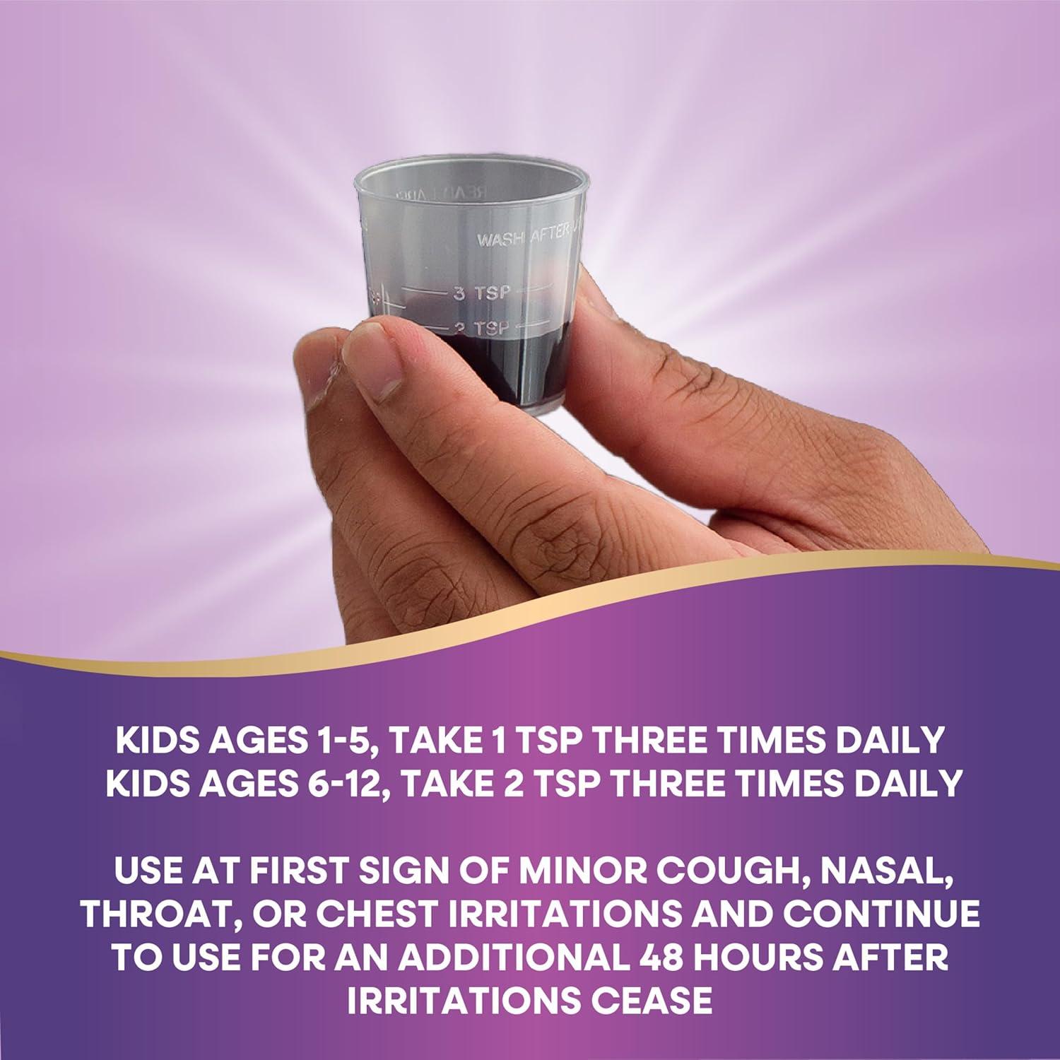 Sambucus Kids Cough Relief Nature's Way 118 ml Jarabe Inmunológico