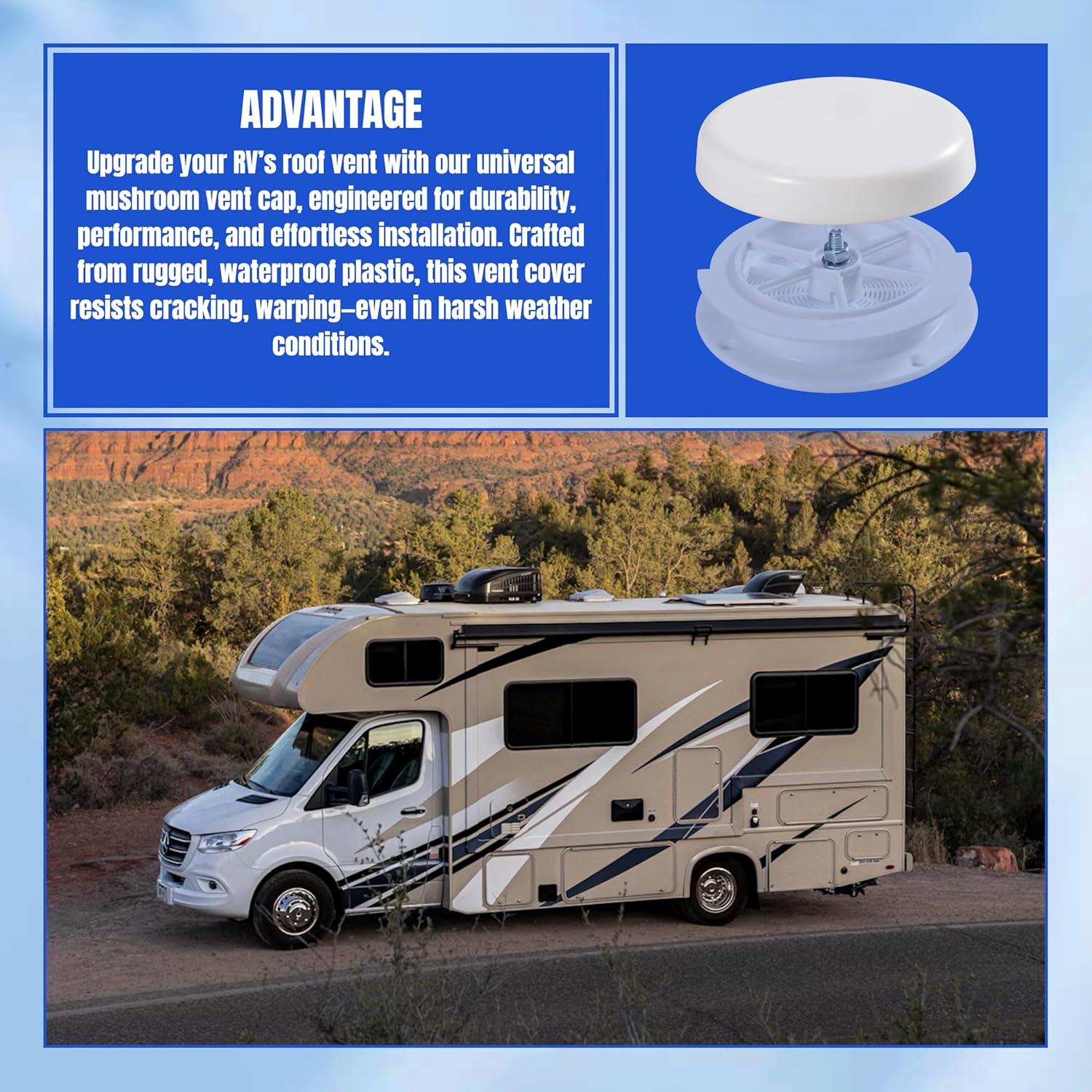 Tapa de Ventilación de Techo Ralosyn para RV 14.6 cm Impermeable