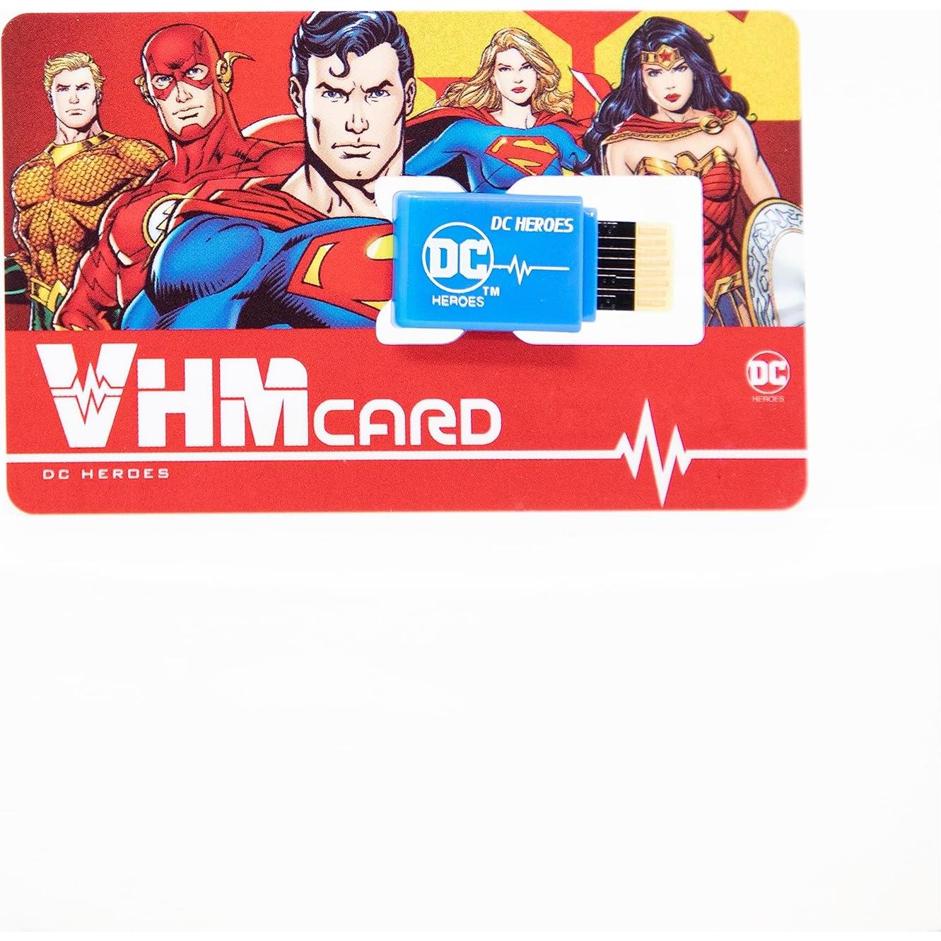 Paquete de Tarjetas de Memoria Vital Hero Bandai DC - Superhéroes