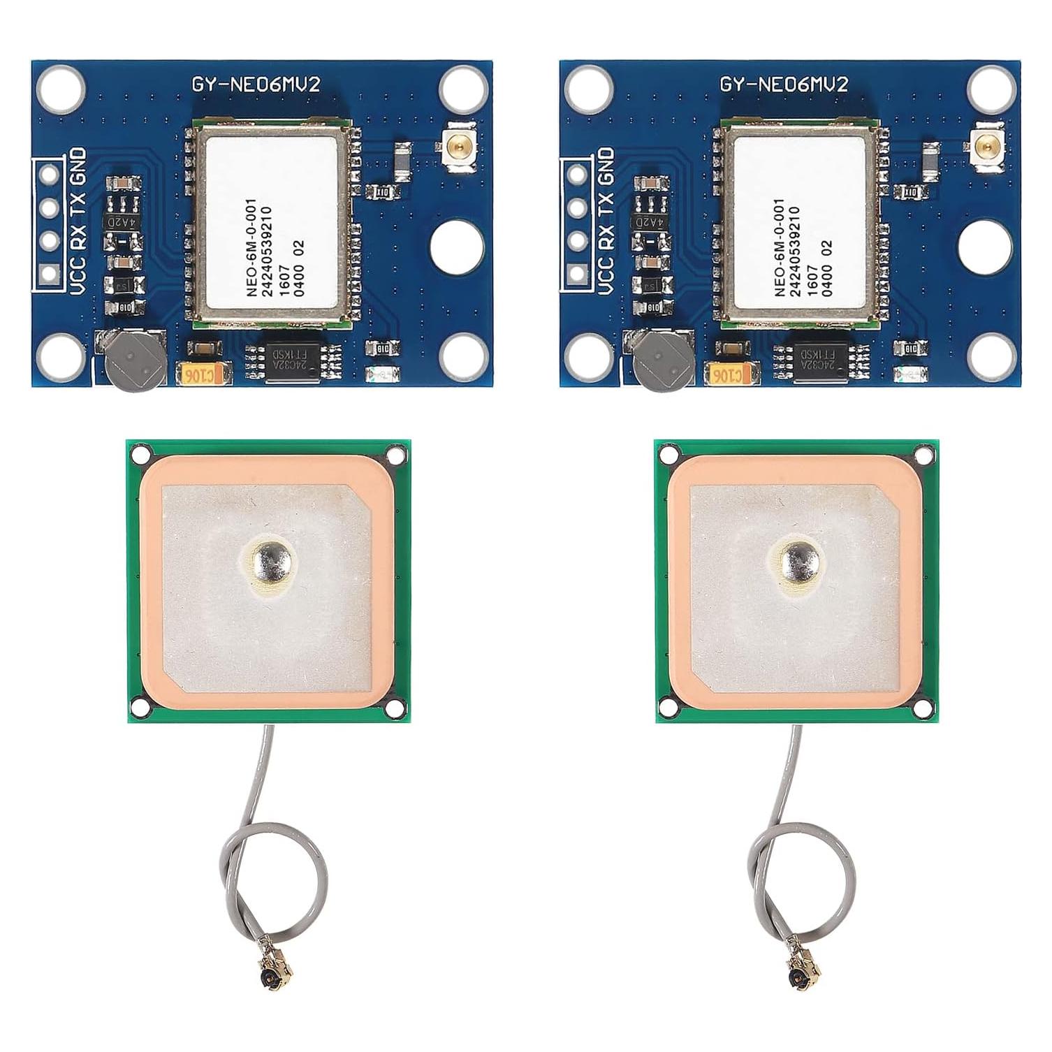 Módulo GPS GY-NEO6MV2 NEO-6M con Antena Cerámica 44.83g