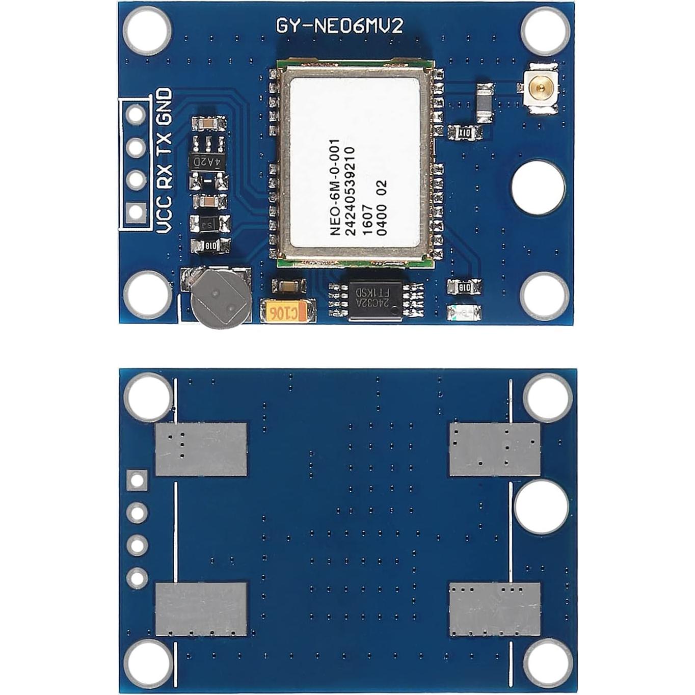 Módulo GPS GY-NEO6MV2 NEO-6M con Antena Cerámica 44.83g