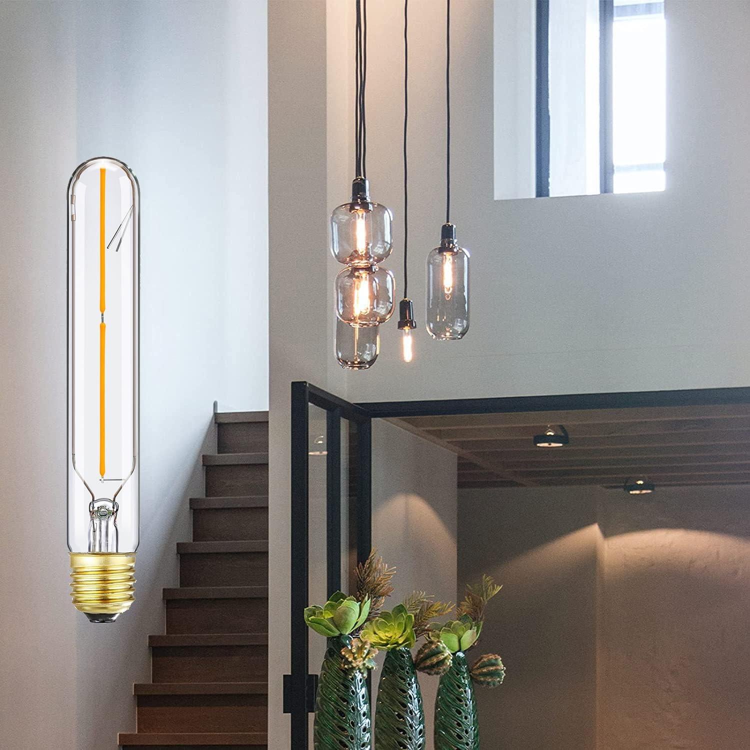 Bombilla LED E26 4W 2700K Regulable Paquete de 6