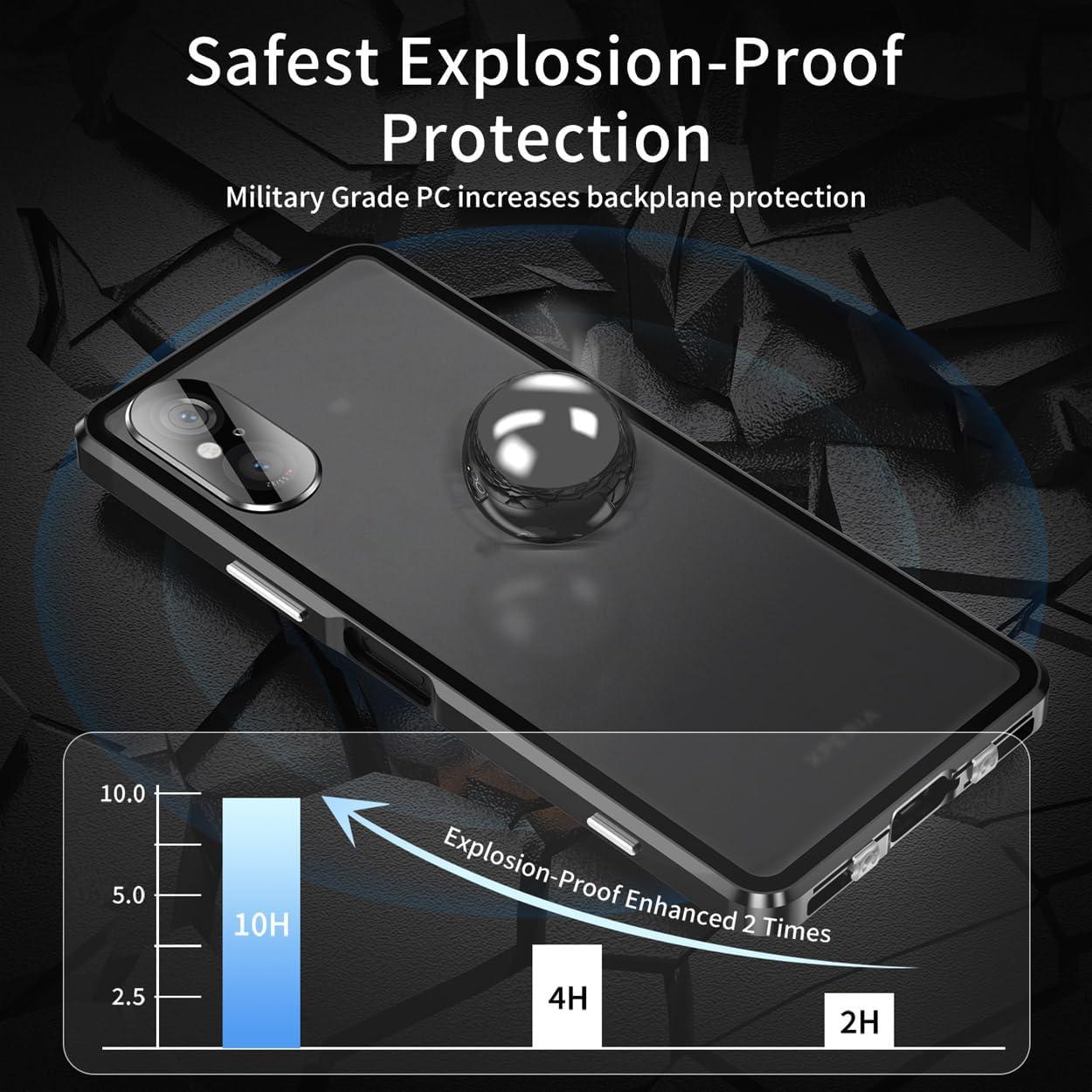 Funda Magnética QUIETIP para Sony Xperia 10 VI 5G - Vidrio Templado