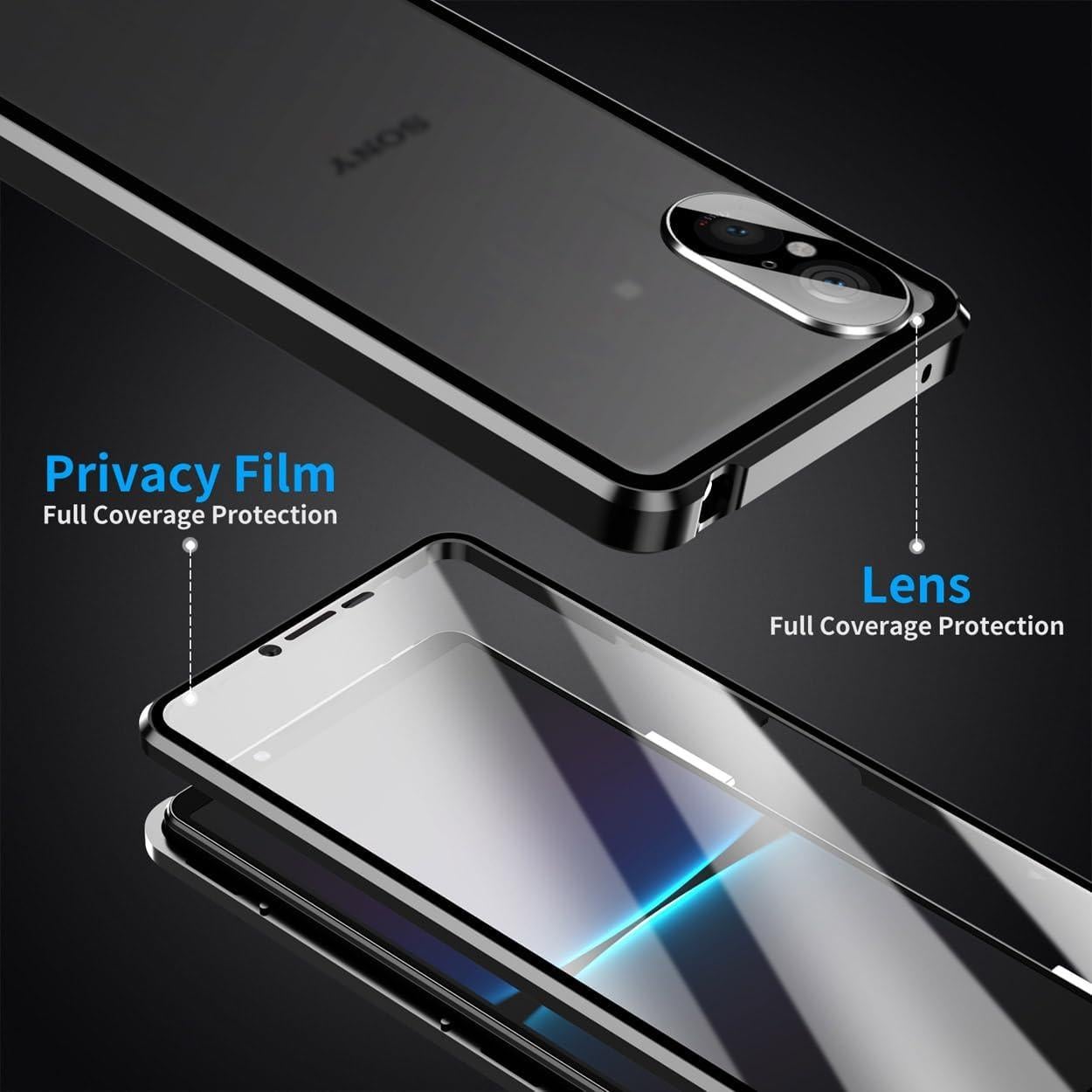 Funda Magnética QUIETIP para Sony Xperia 10 VI 5G - Vidrio Templado