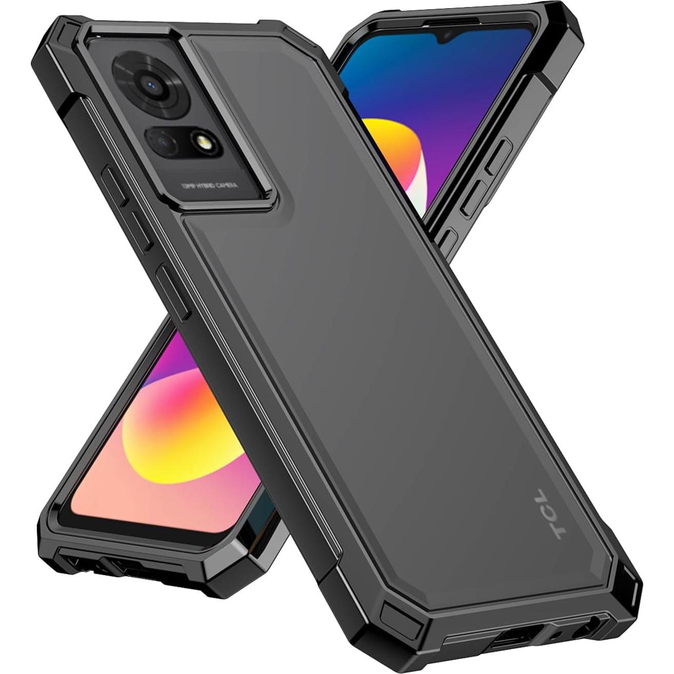 Funda Ailiber Doble Capa para TCL K24 K23 50 LE con Protector