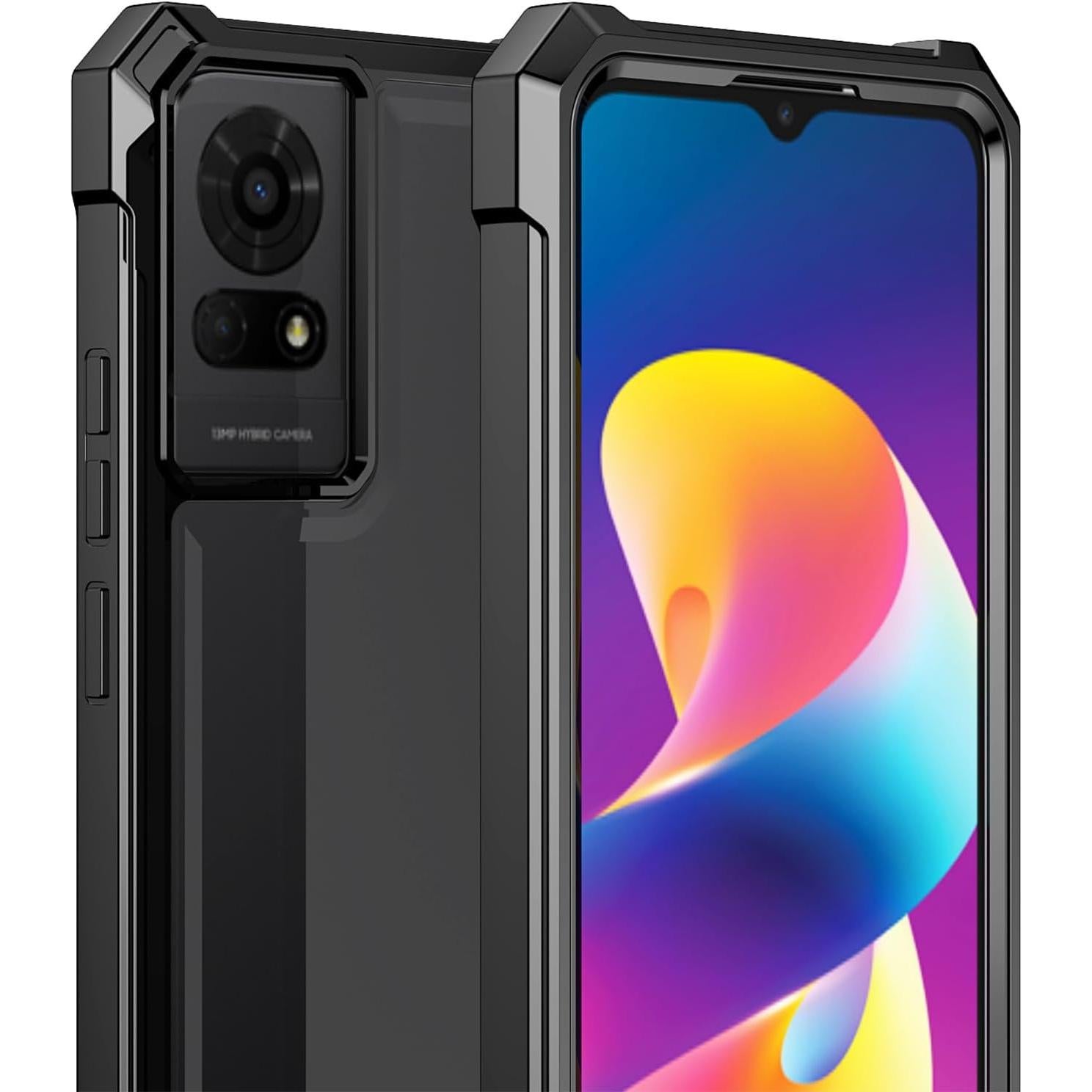 Funda Ailiber Doble Capa para TCL K24 K23 50 LE con Protector