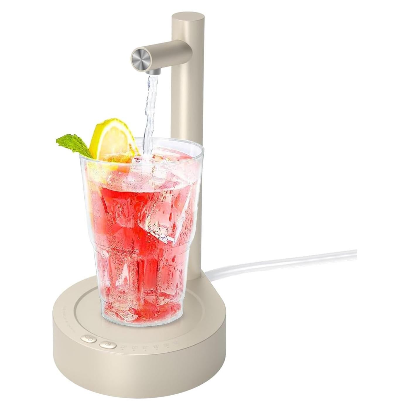 Dispensador de Agua Eléctrico Mottinhill 5 Galones Beige