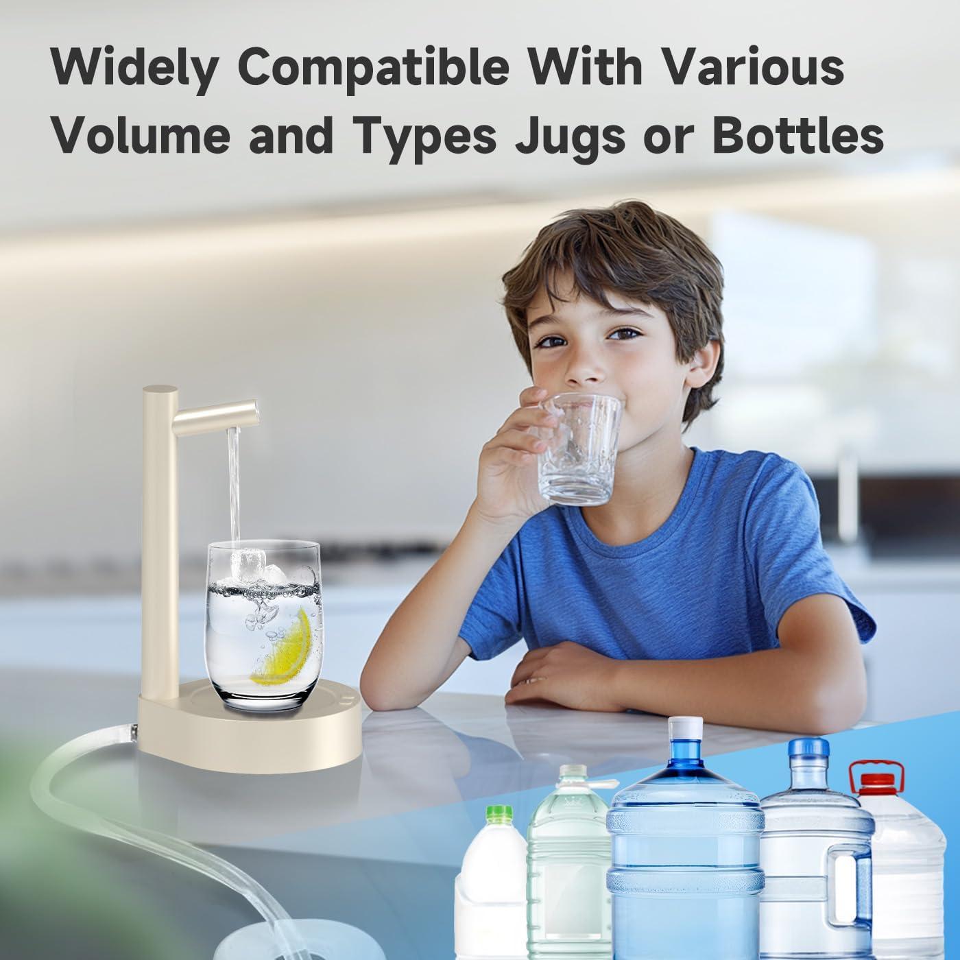 Dispensador de Agua Eléctrico Mottinhill 5 Galones Beige