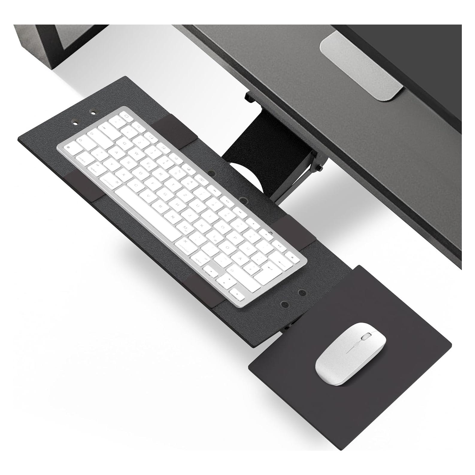 Bandeja de Teclado Ergonómica Uncaged KT1 Ajustable 360°