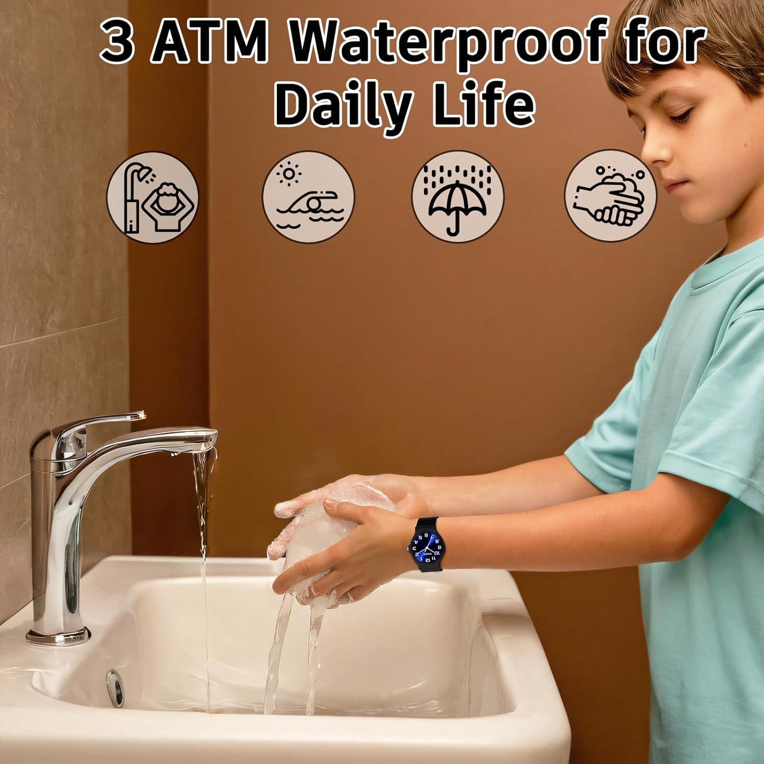 Reloj Analógico Infantil Tenock SD6088 30M Impermeable