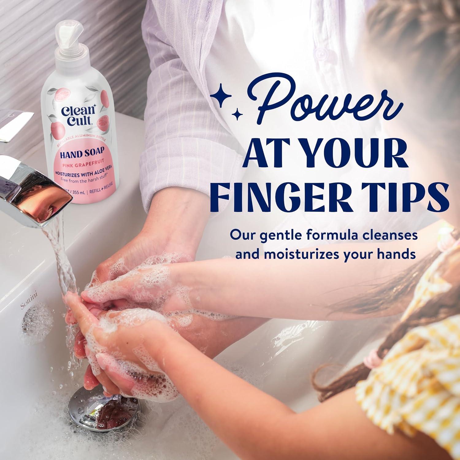 Recarga Jabón Líquido para Manos Cleancult 0.95L Pomelo Ecológico