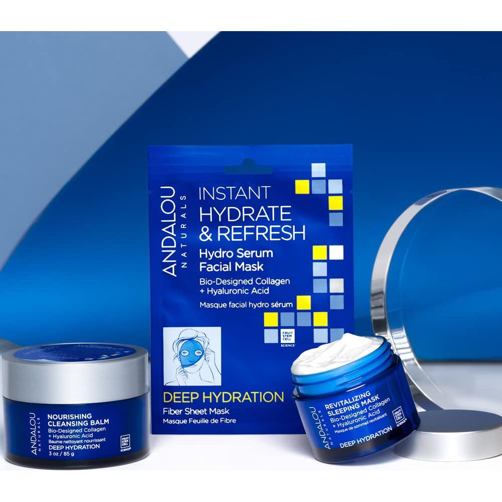 Bálsamo Limpiador Nutritivo Andalou Naturals 85g