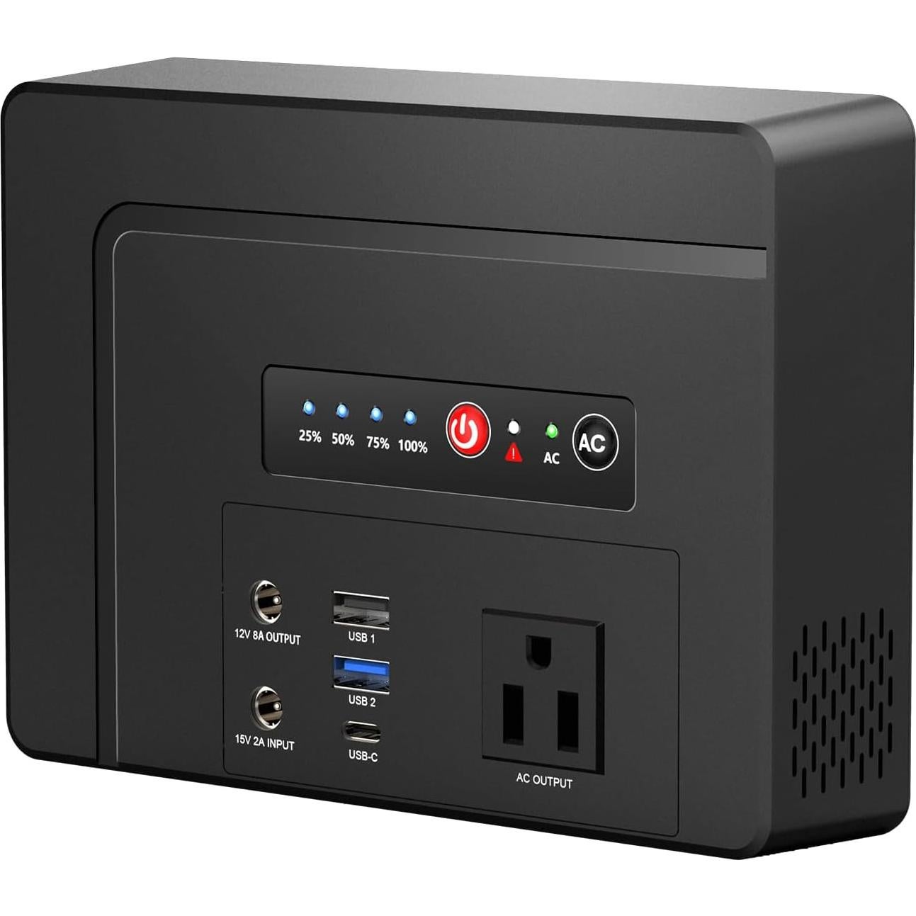 Banco de Energía Portátil Powkey 100W 26400mAh Carga Rápida