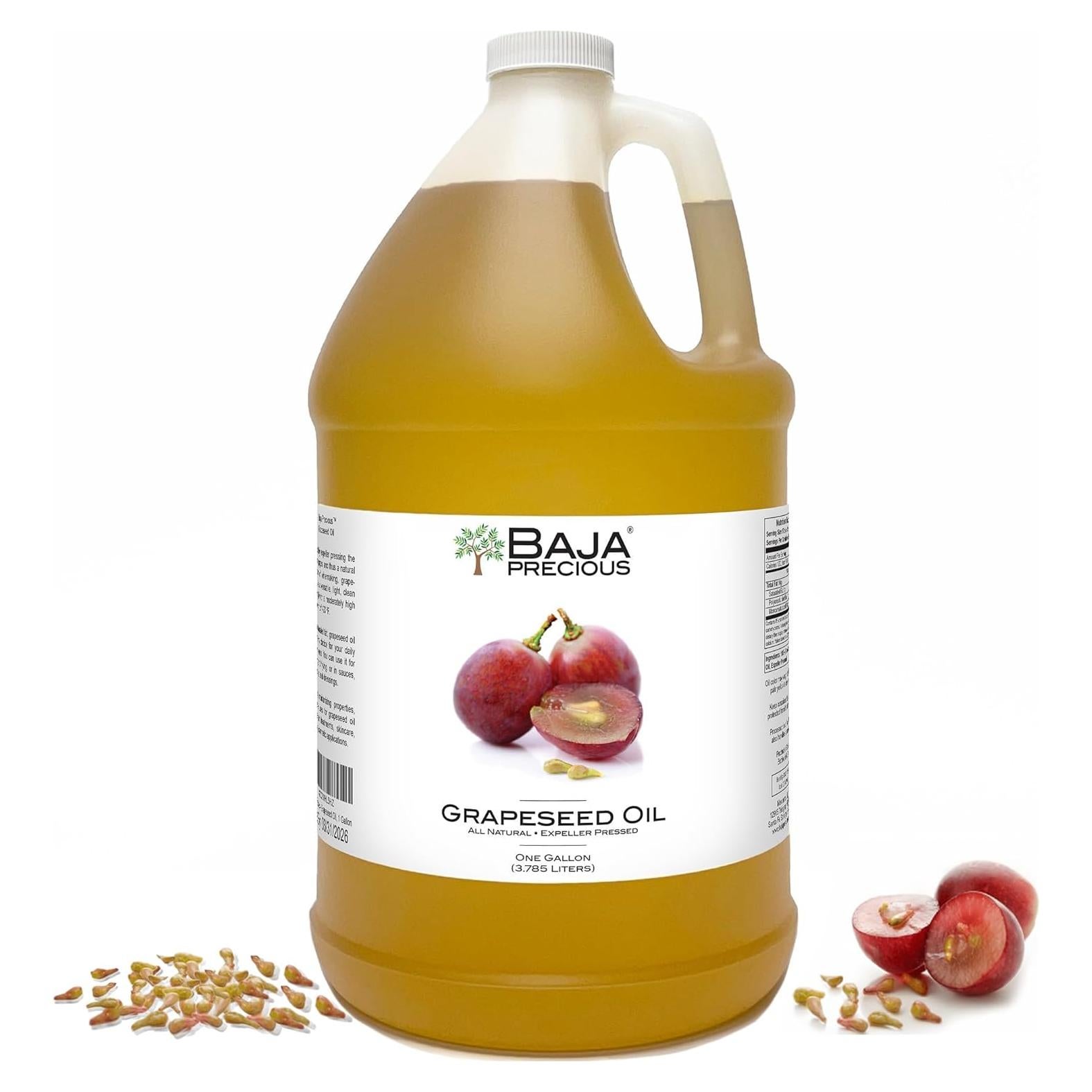 Aceite de Semilla de Uva Baja Precious 3.79L Prensado en Frío