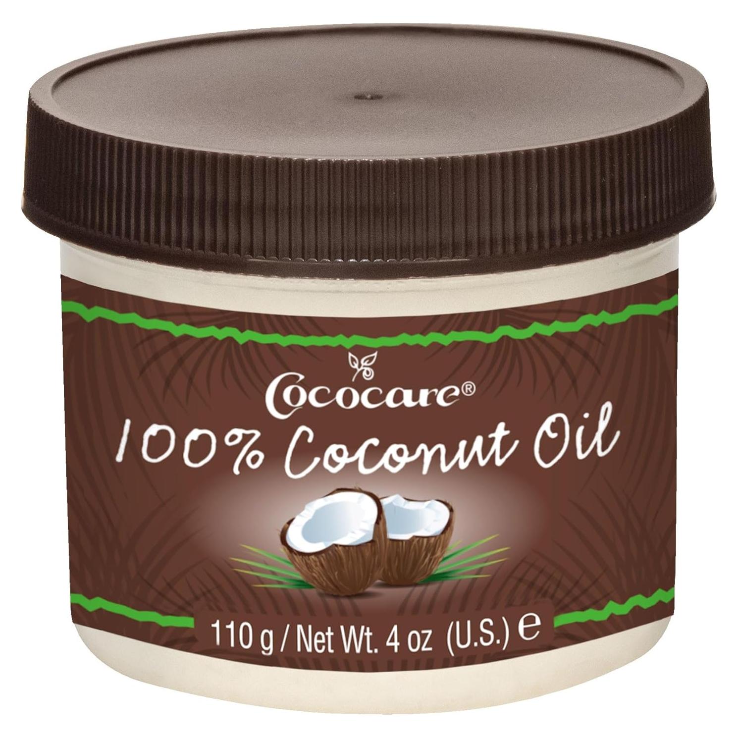 Cococare Aceite de Coco 100% Natural 113.4g - Hidratante Piel y Cabello