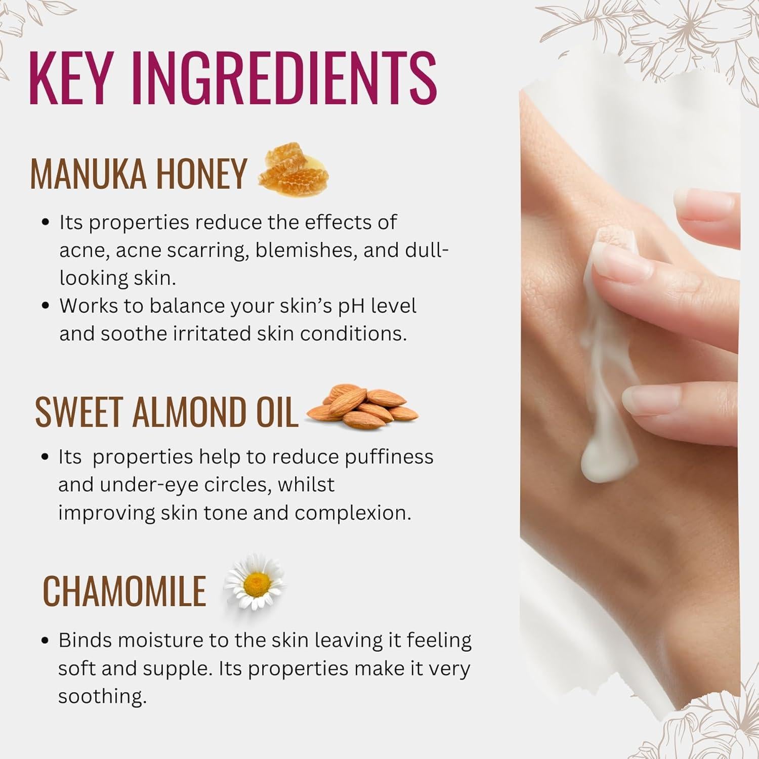 Crema Diurna de Vitamina C Manuka Lane 50 ml Natural