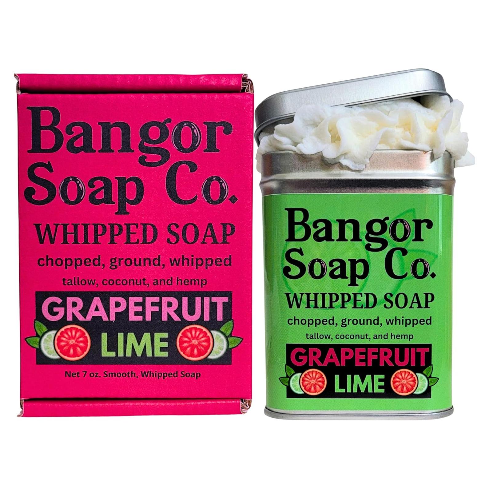 Jabón Natural Bangor Soap Co. Pomelo y Lima 198g