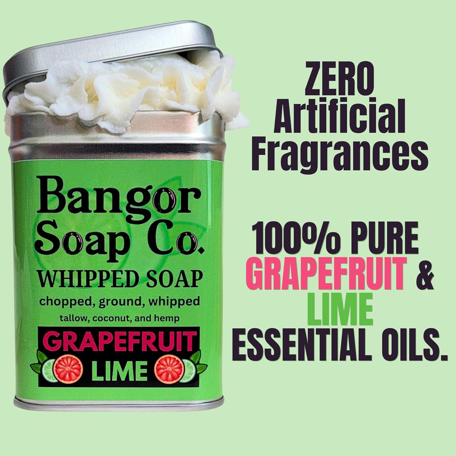 Jabón Natural Bangor Soap Co. Pomelo y Lima 198g