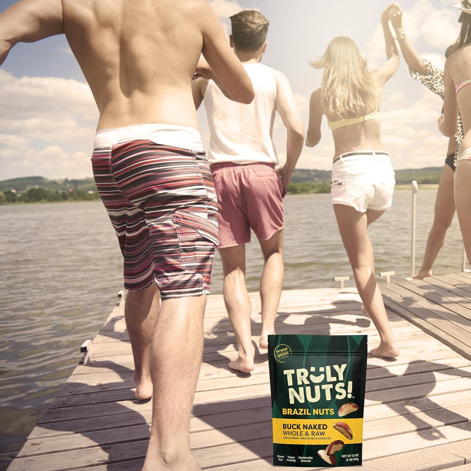 Nueces de Brasil Crudas Truly Nuts! 0.91kg Sin Sal y Sin Gluten