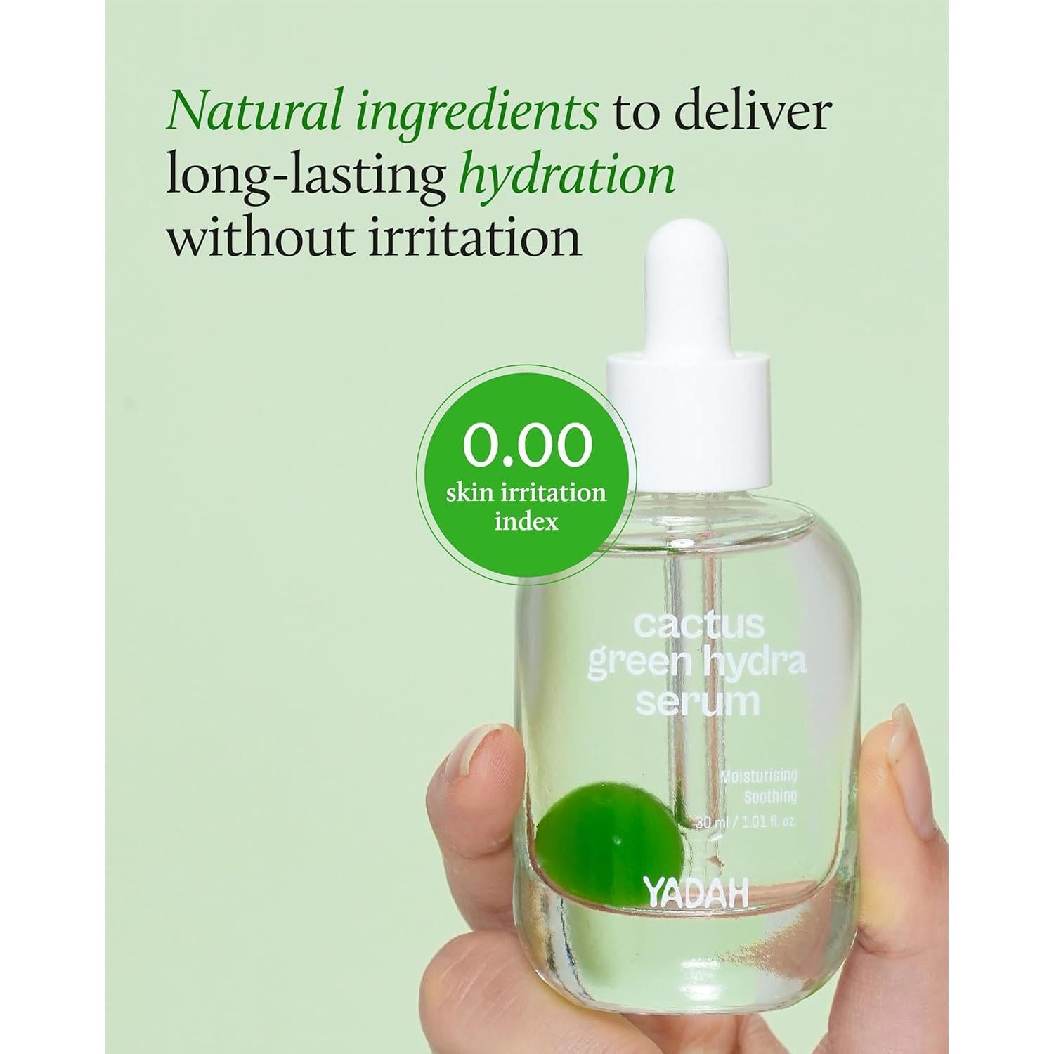 Sérum Hidra Verde YADAH 30 ml - Hidratación y Equilibrio Piel