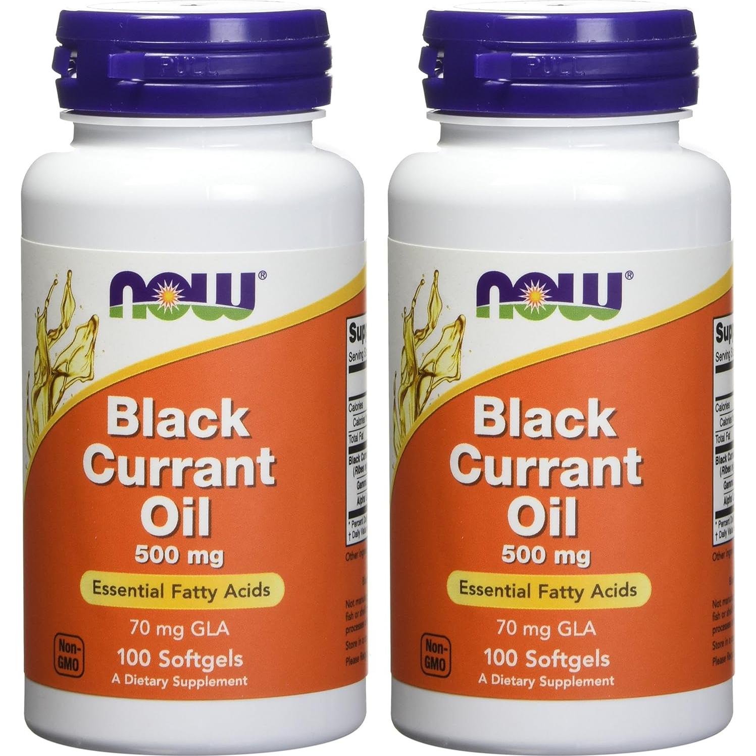 Aceite de Grosella Negra Now Foods 500mg - 100 Gelatinas Blandas