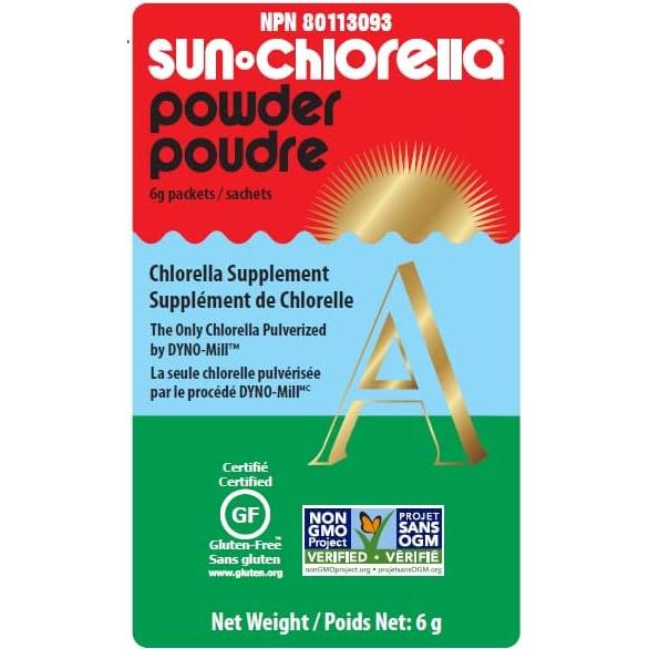 Suplemento de Algas Verdes en Polvo Sun Chlorella 100g