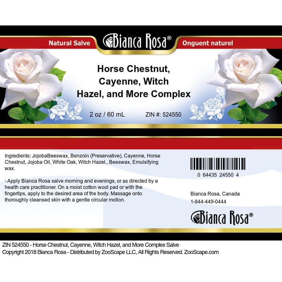 Ungüento Complejo Bianca Rosa 56.7 g - Castaño de Indias, Cayena, Hamamelis