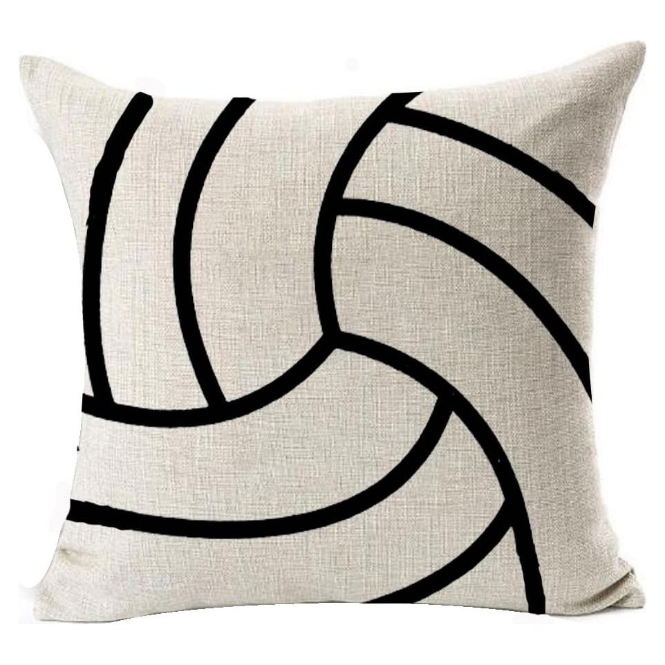 Funda de Almohada Decorativa Andreannie 45x45 cm Algodón Lino Beige