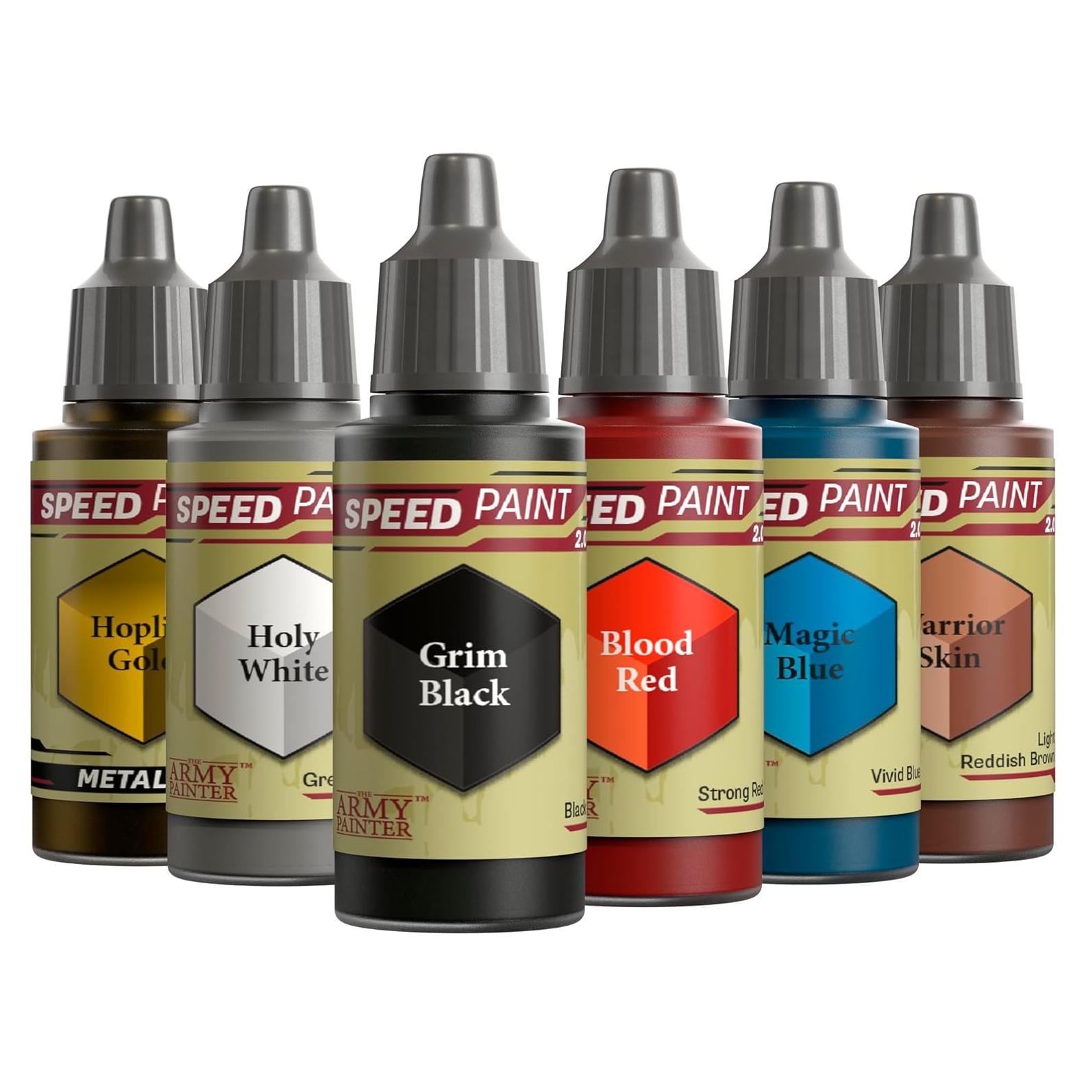 Pinturas Acrílicas The Army Painter Speedpaint 2.0 - 6 Colores