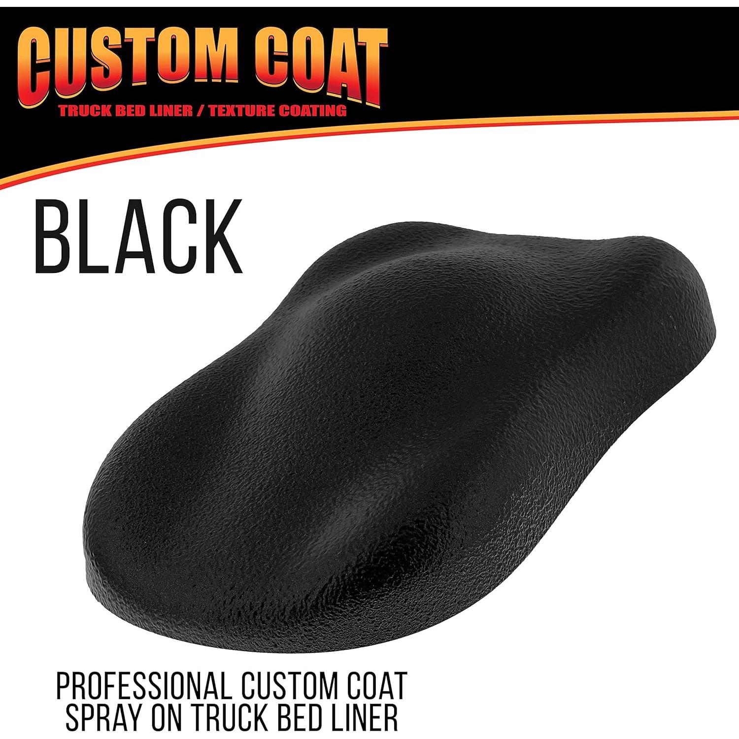 Kit de Recubrimiento Texturizado Custom Coat 0.25 Galones Negro