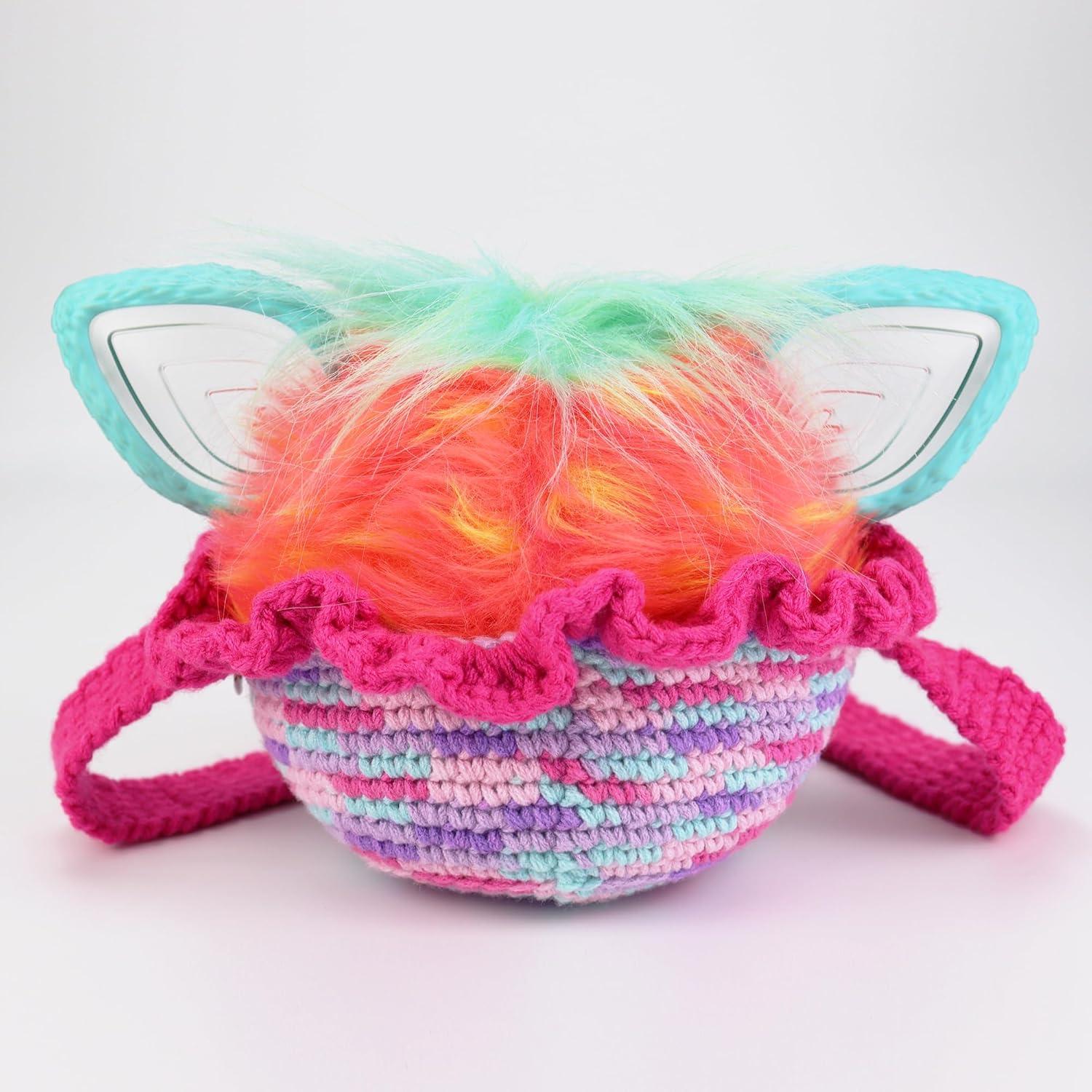 Bolsa de Crochet Hecha a Mano para Furby Morado - 100 cm