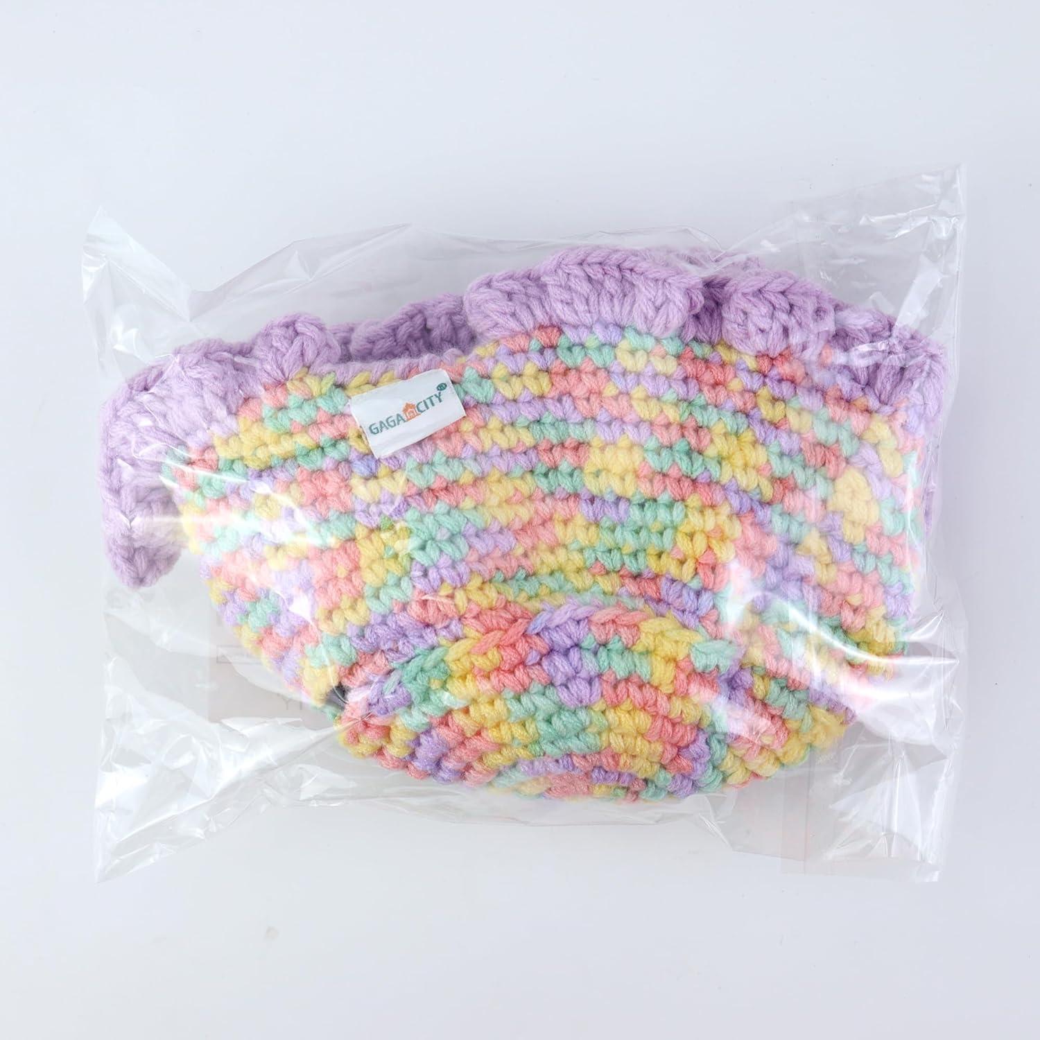 Bolsa de Crochet Hecha a Mano para Furby Morado - 100 cm
